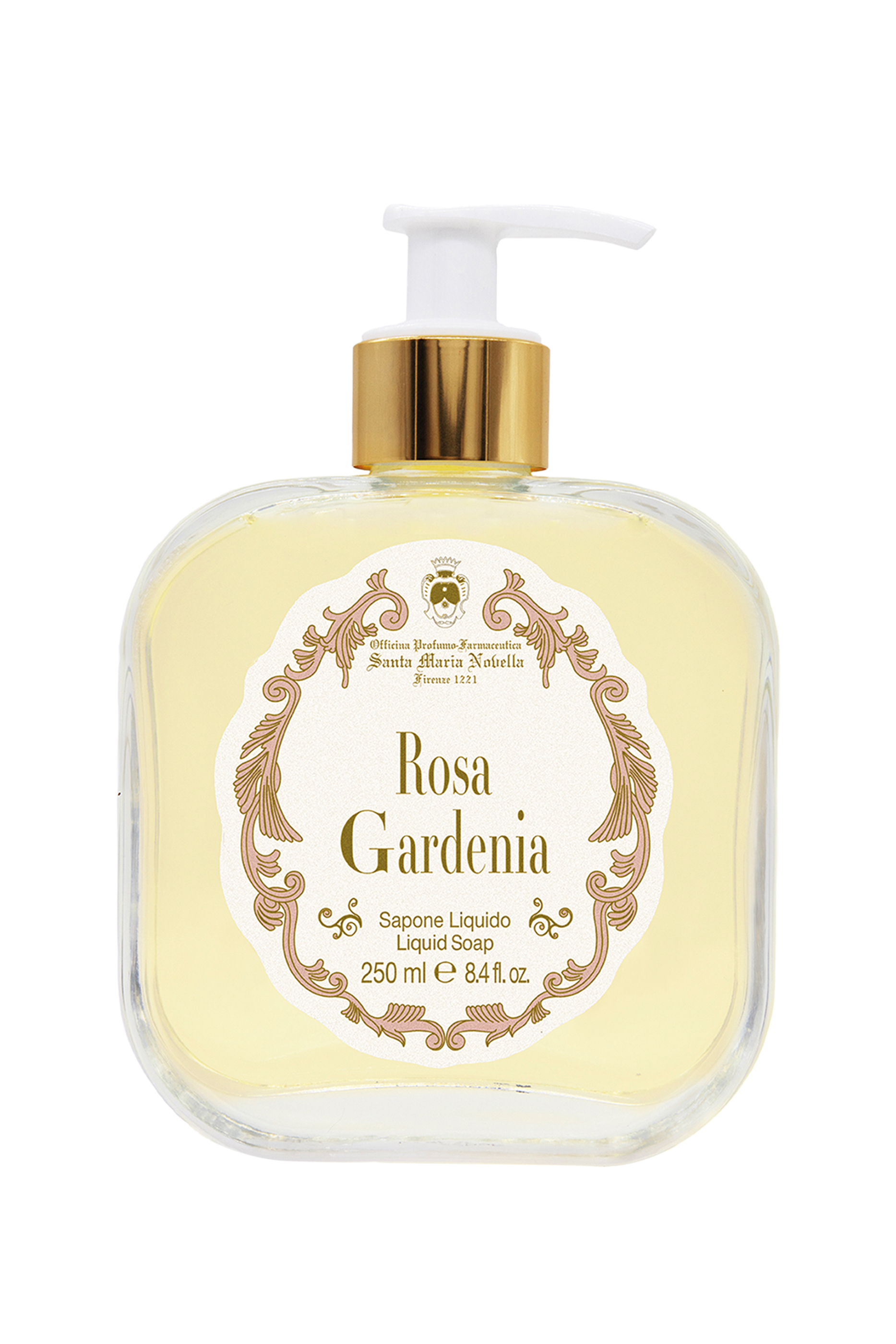 Rosa Gardenia Liquid Soap