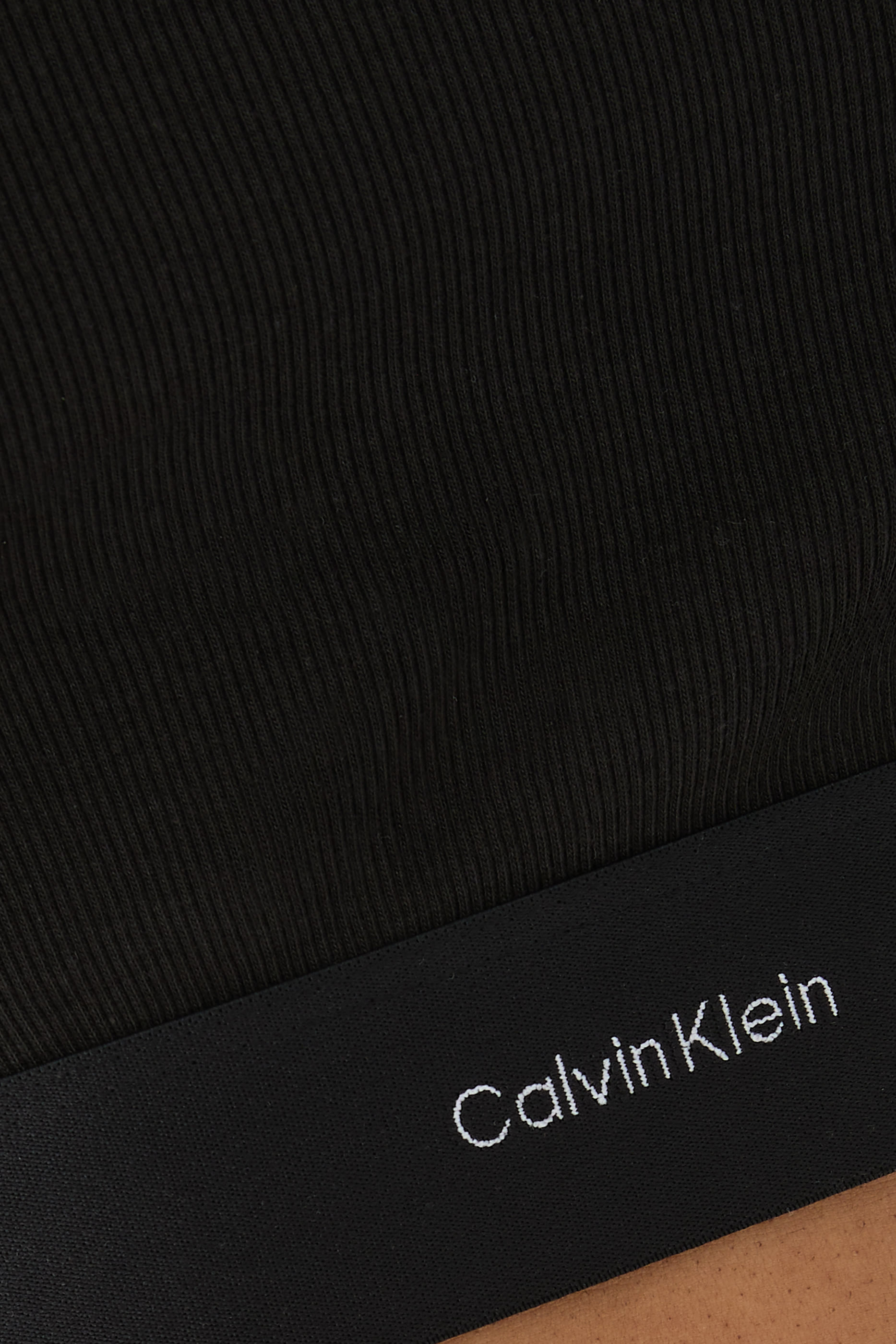 Cropped Lounge T-shirt - Cotton Stretch Rib