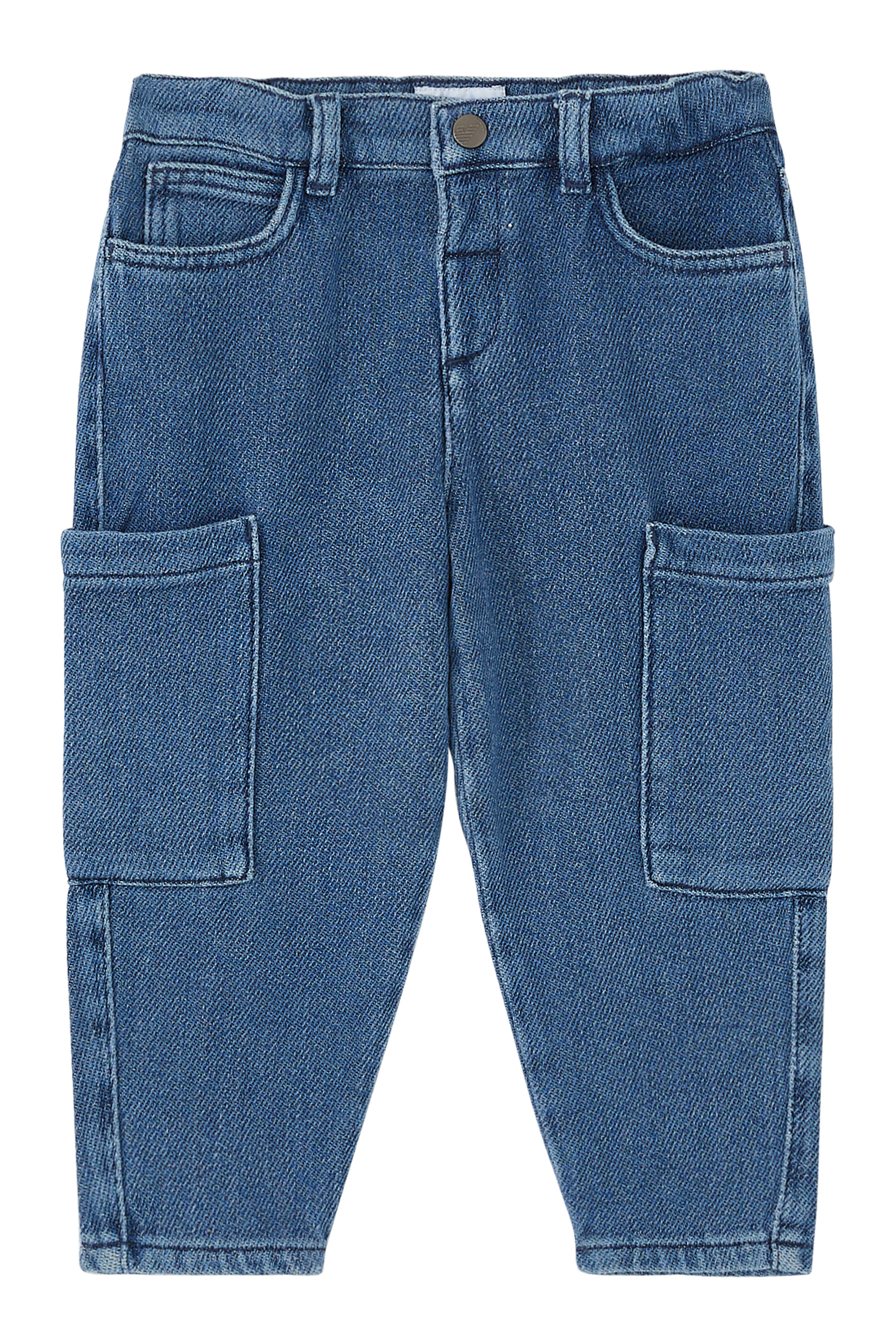 Macro Pocket Straight Denim