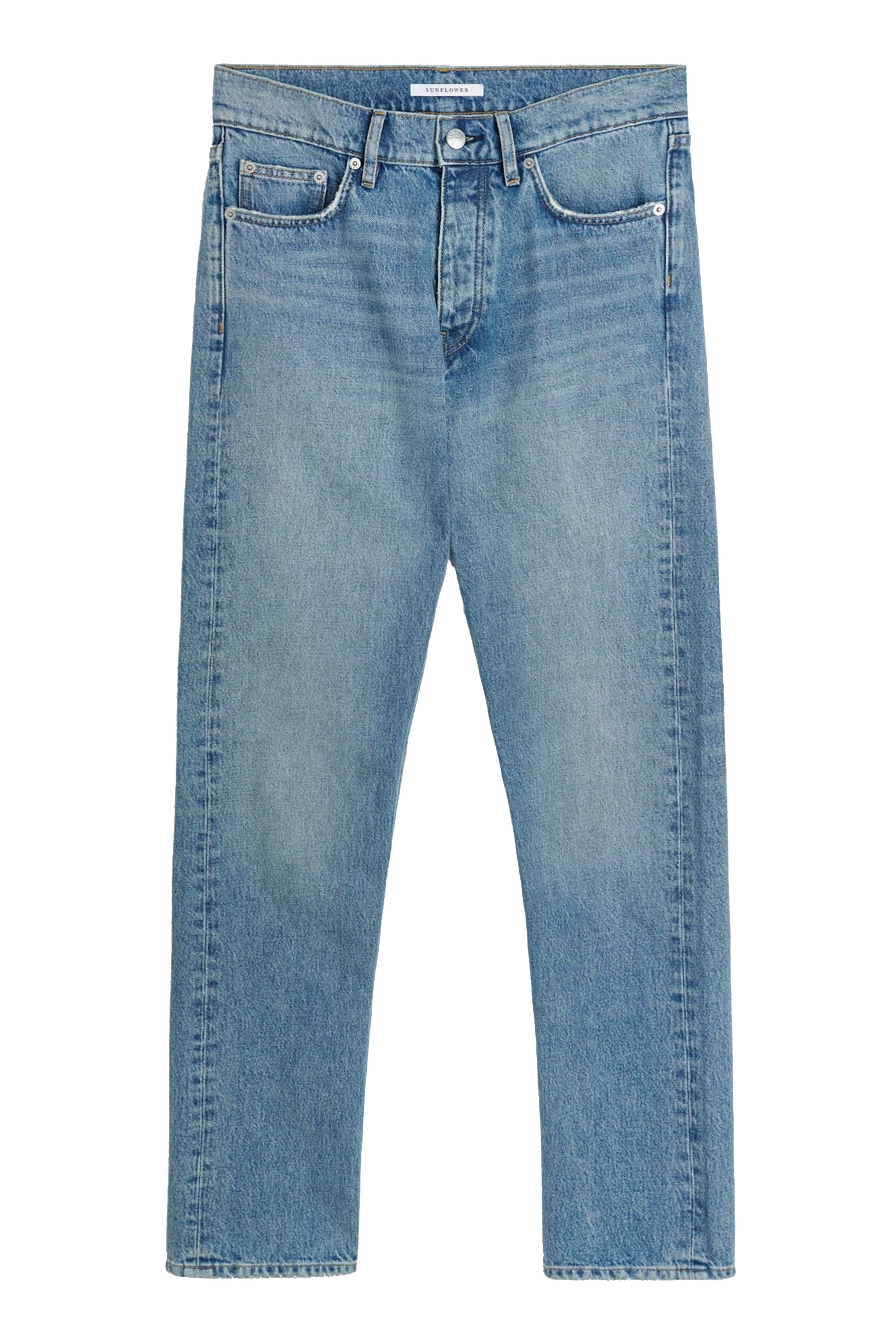 Standard-Fit Denim Pants