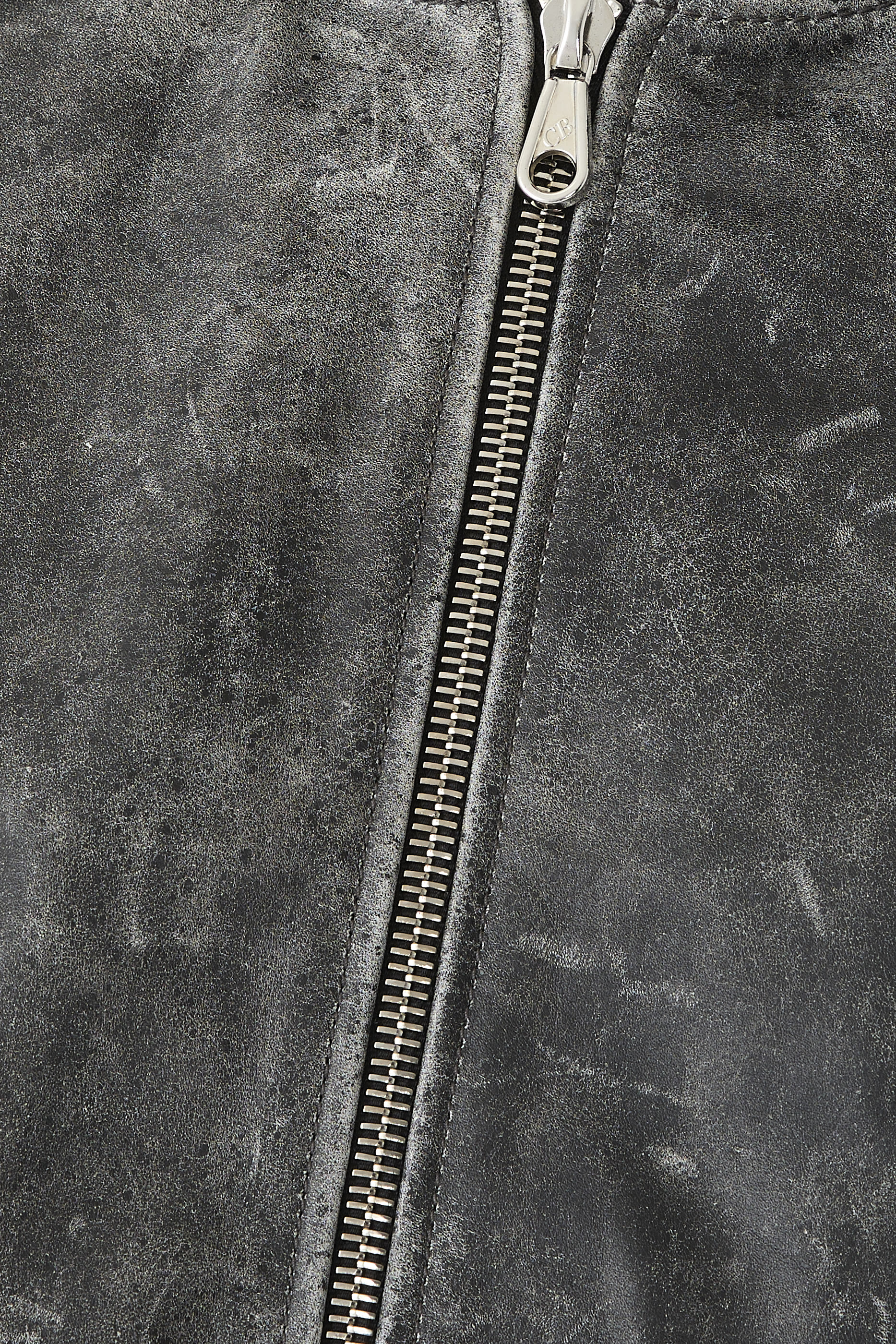 Hooded Leather Jacket