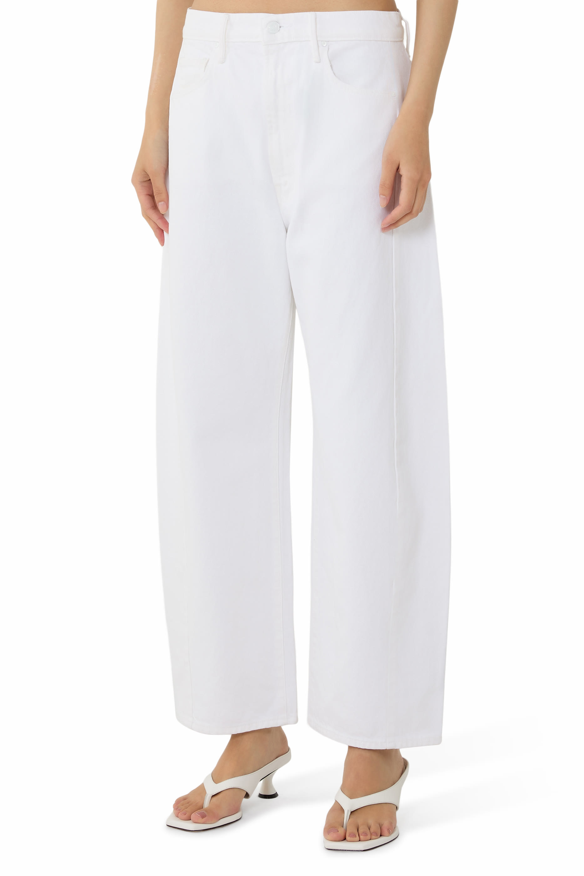 The Full Pipe Ankle Jeans