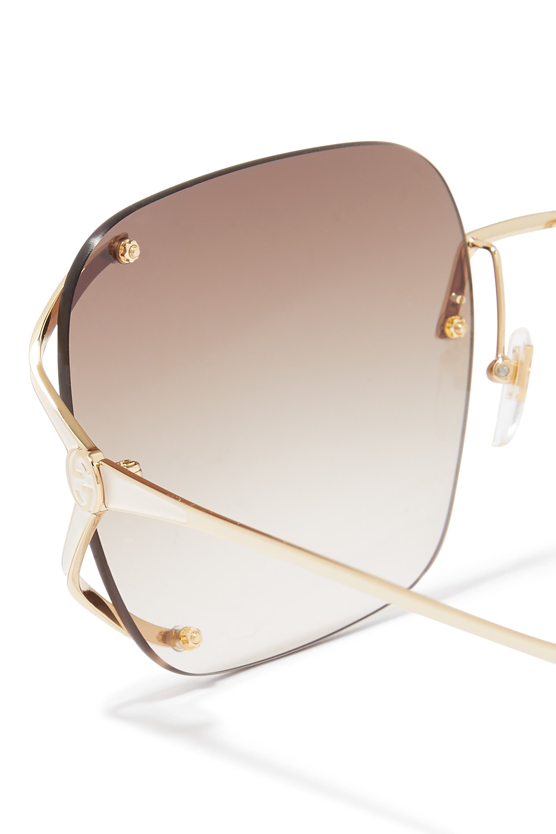 Square Metal Sunglasses