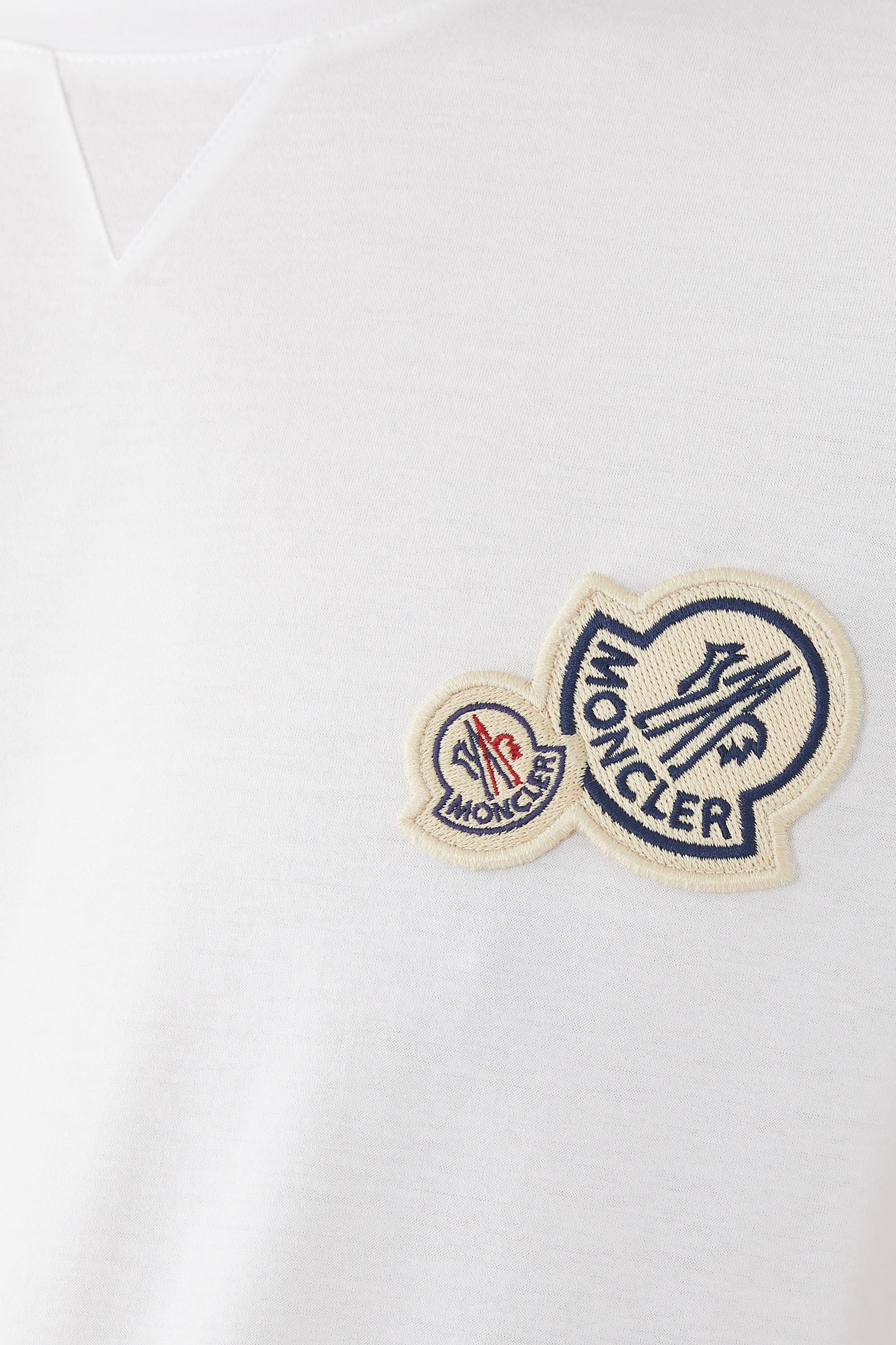 Double Logo Patch T-Shirt