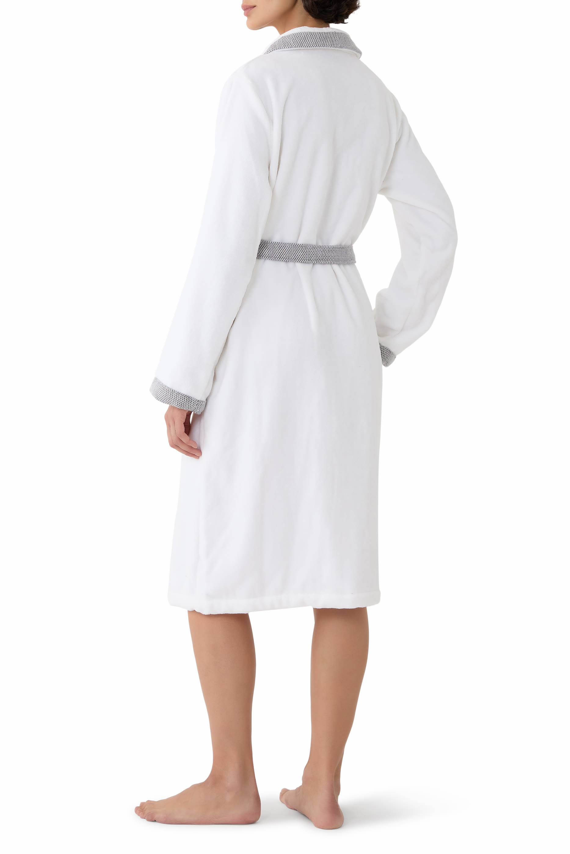 Lord Cotton-Velvet Dressing Gown