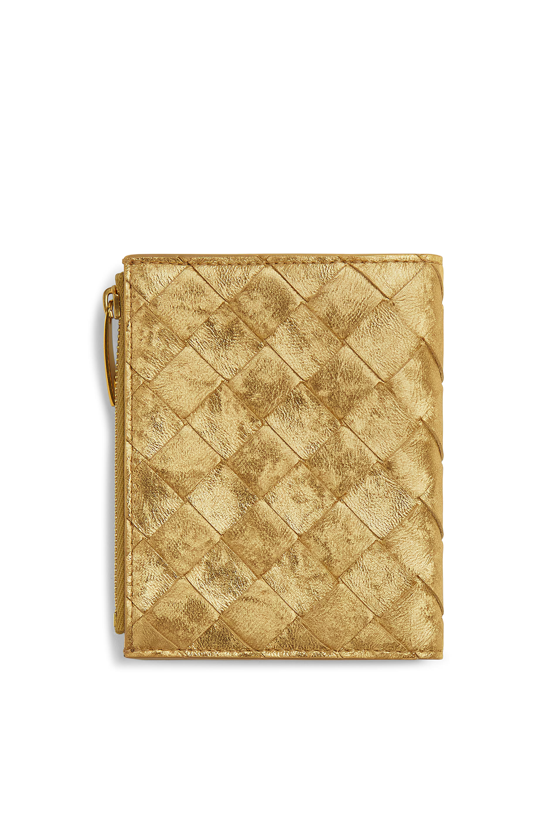 Intrecciato Small Bi-Fold Wallet