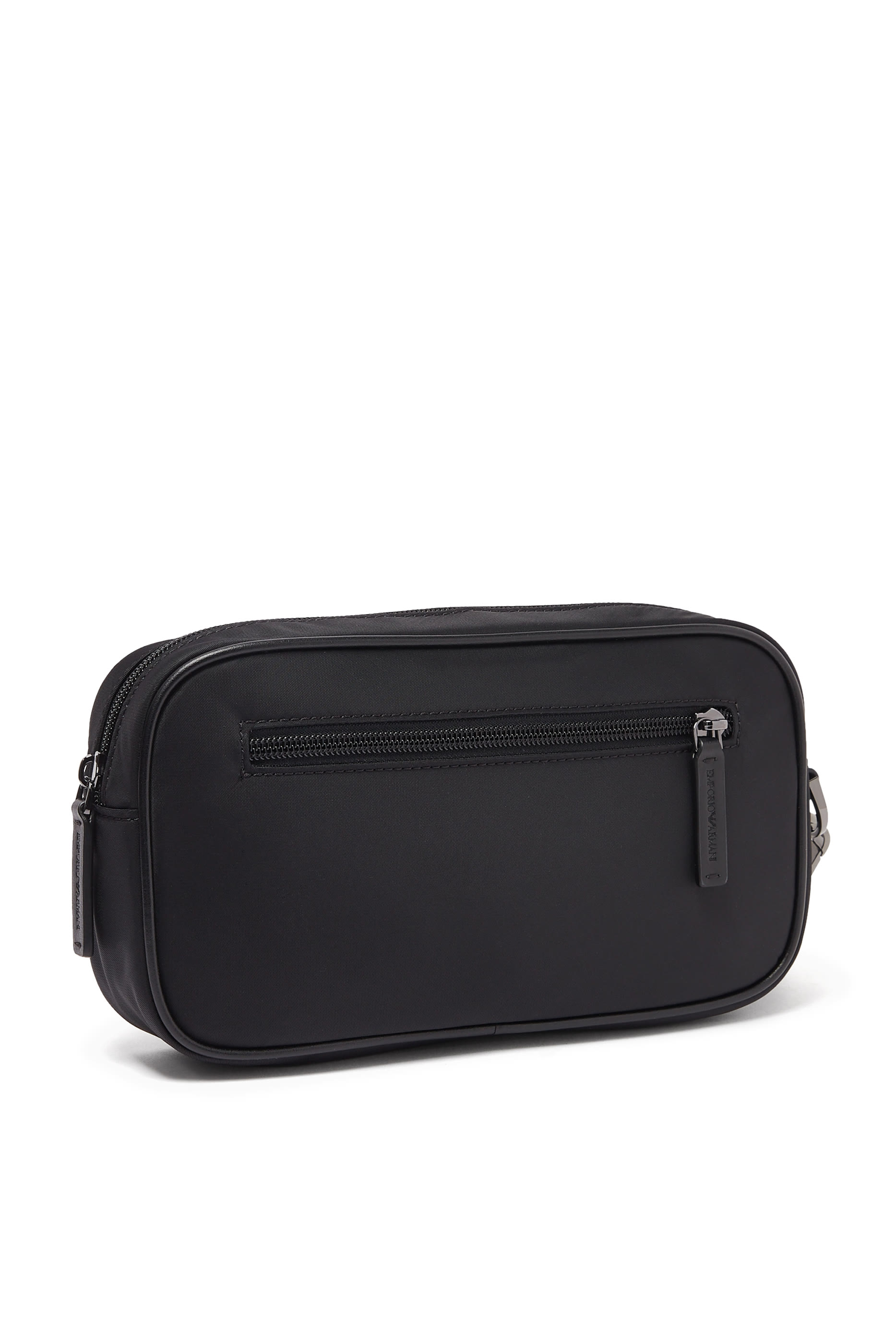 Metal Eagle Logo Nylon Beauty Case