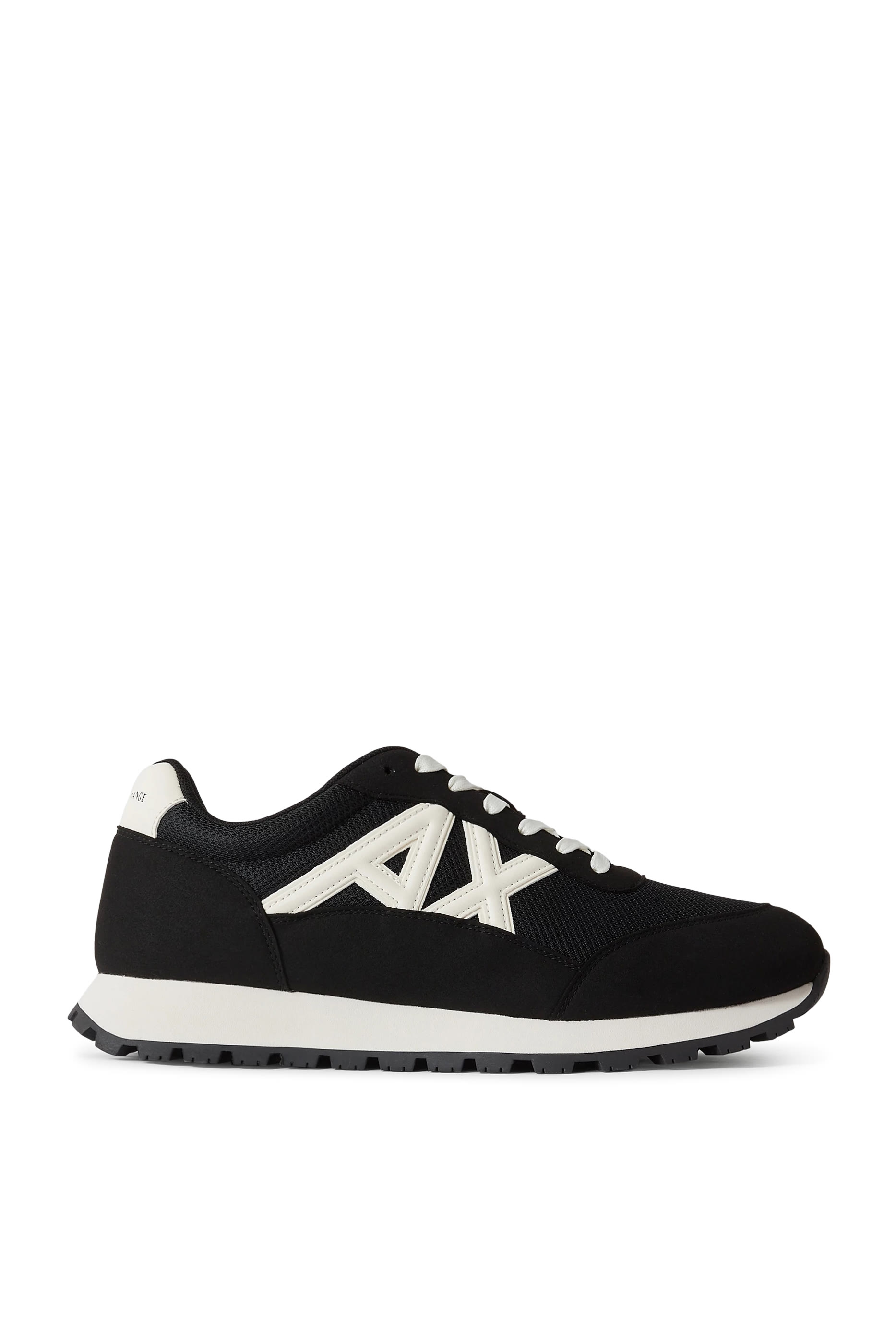 Drop Side AX Logo Low-Top Sneakers