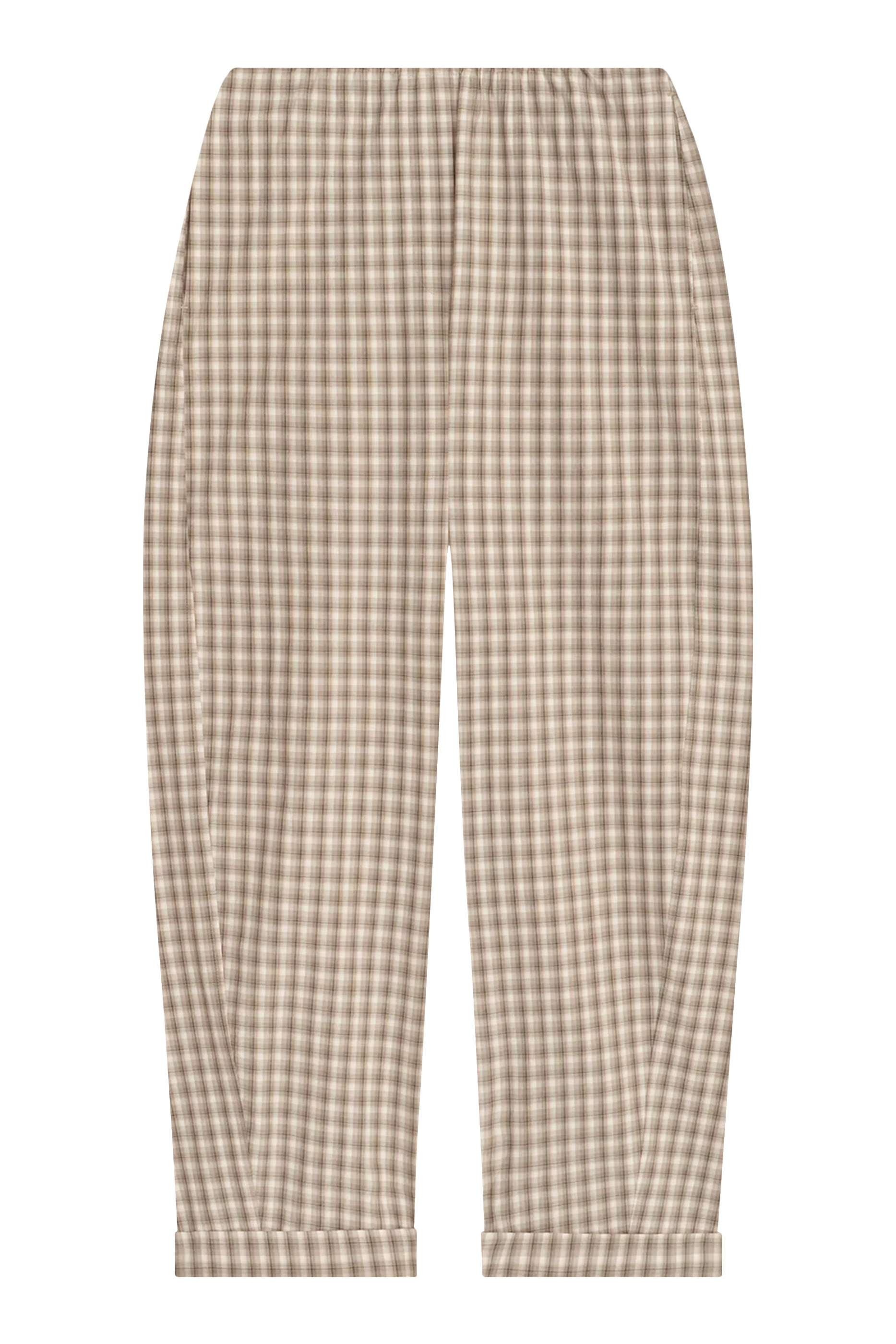 Yayoi Checked Shirting Pants