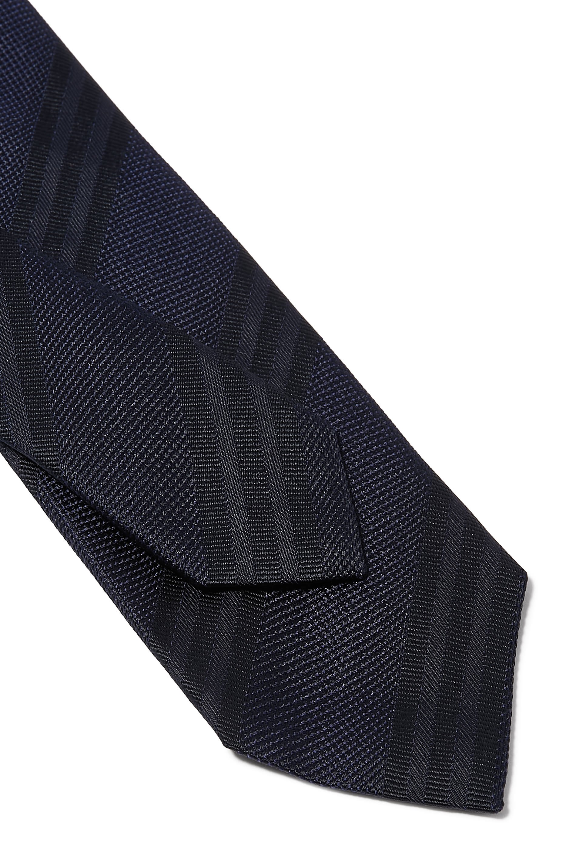 Diagonal-Stripe Tie