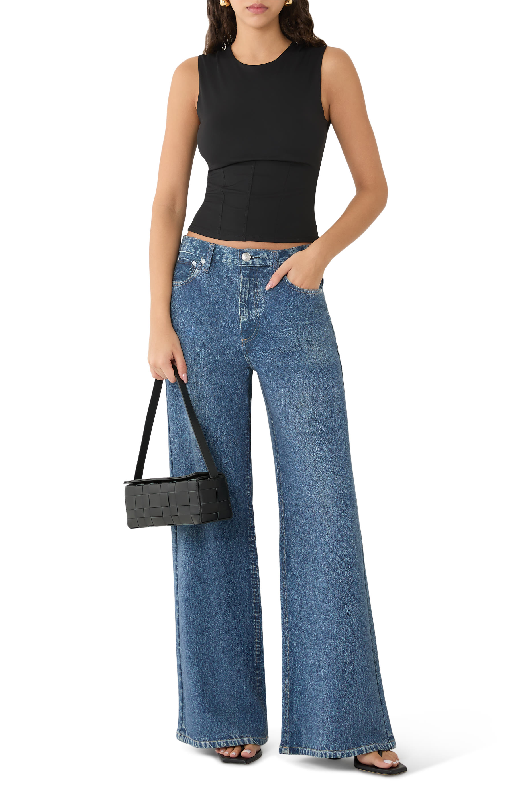 Weightless Corset Tank Top