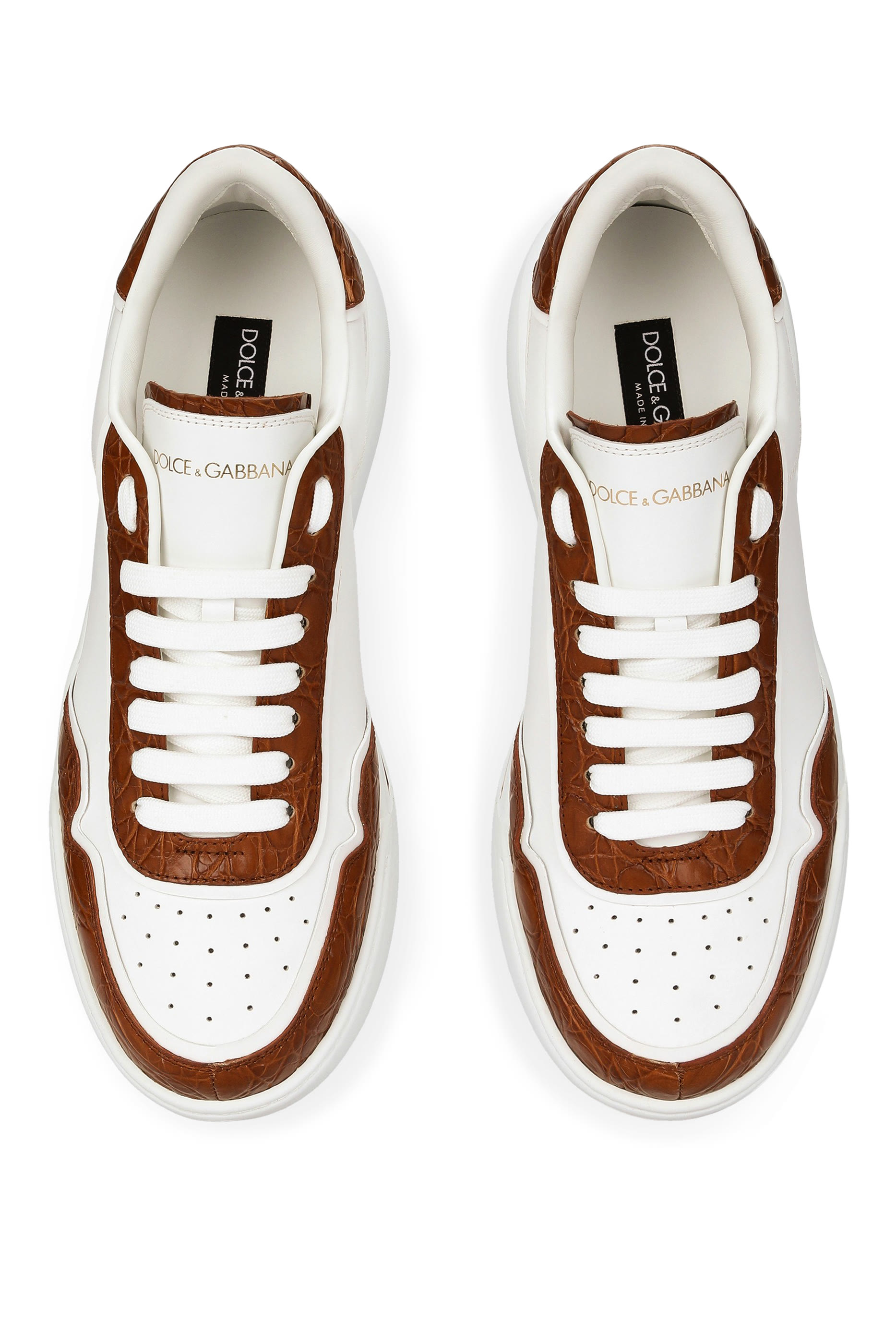  Calfskin New Roma Sneakers