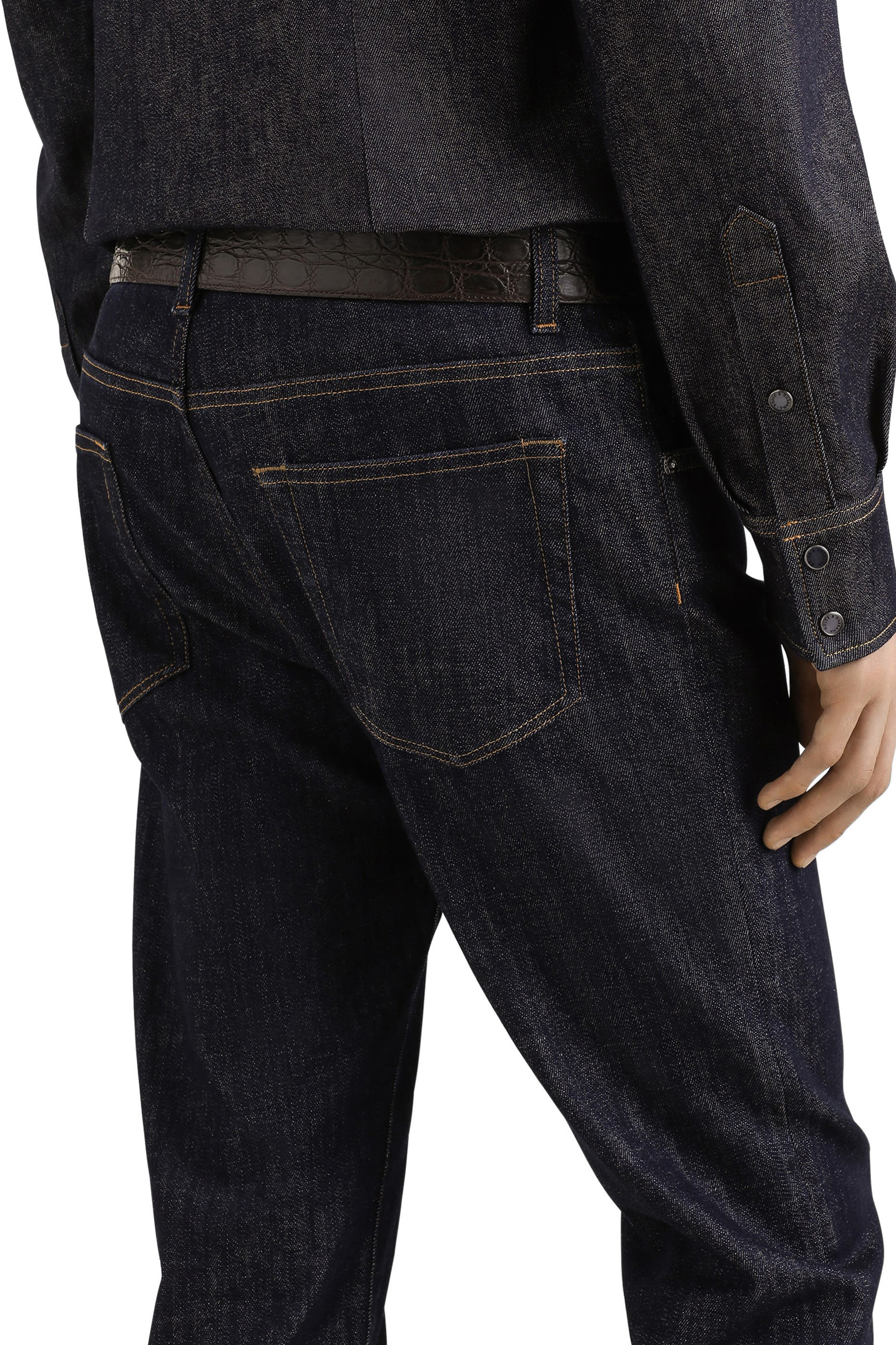 Slim-Fit Cotton Stretch Jeans