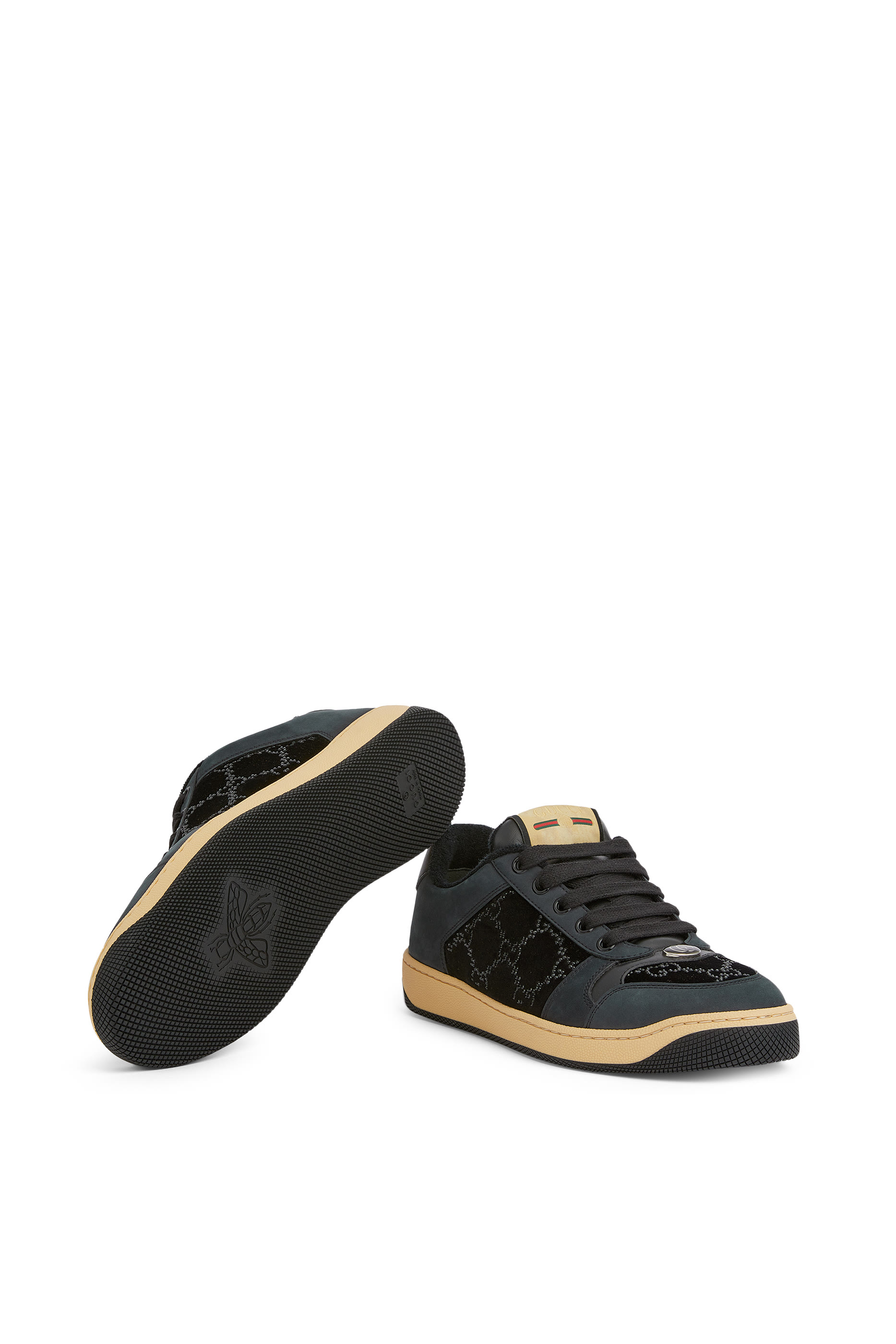 GG Crystal Screener Sneakers 10