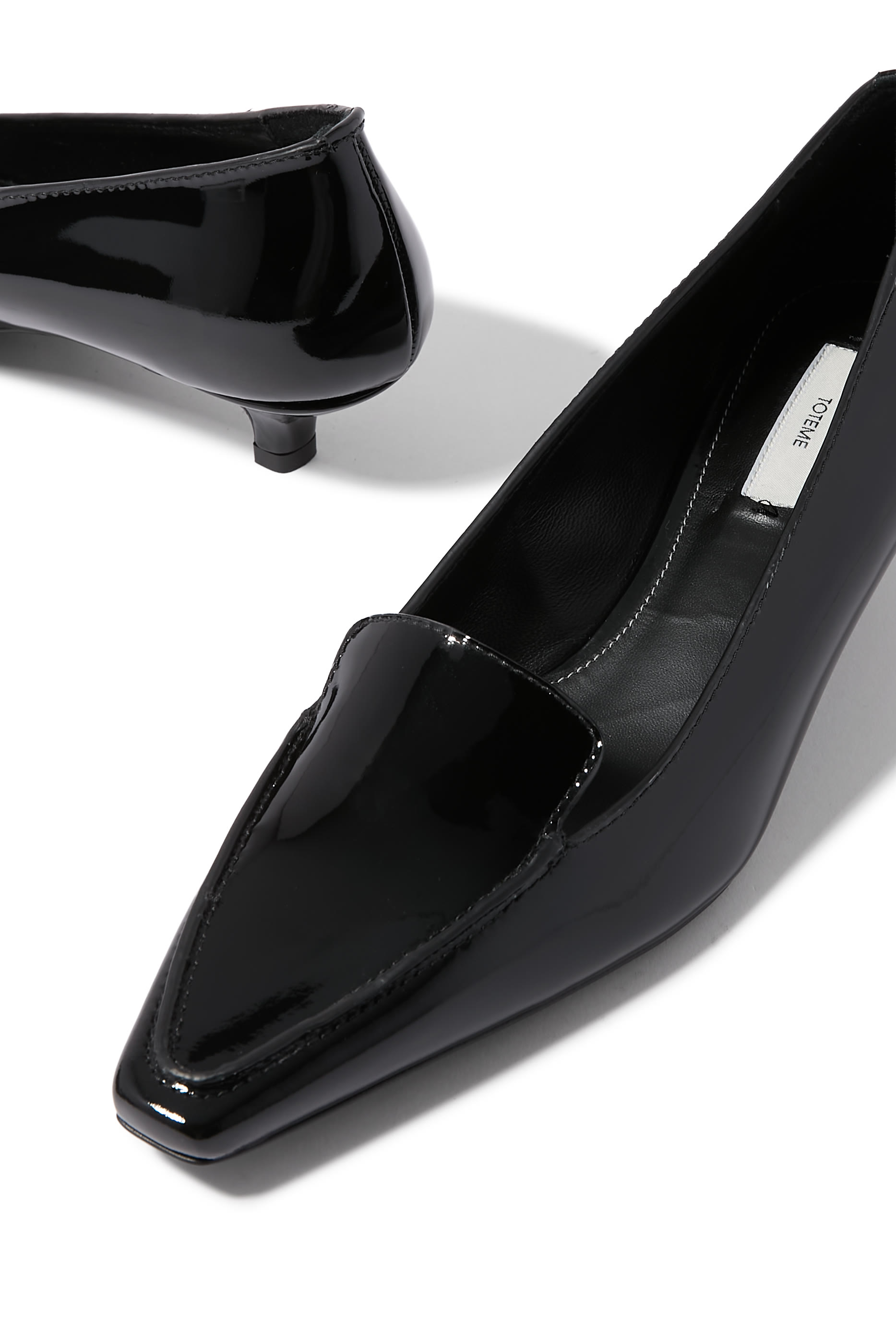 Patent Loafer Pumps