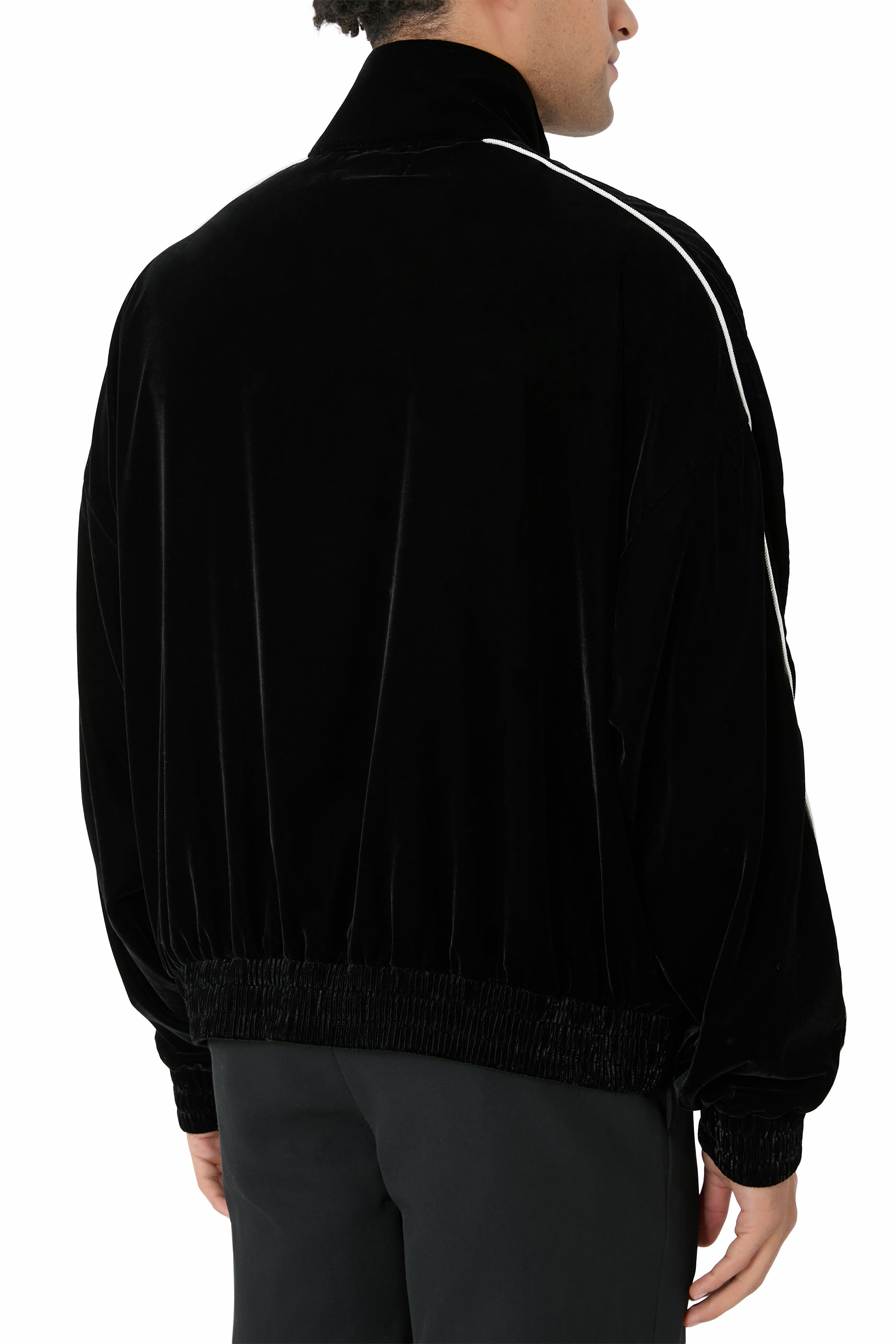 Velour Track Jacket