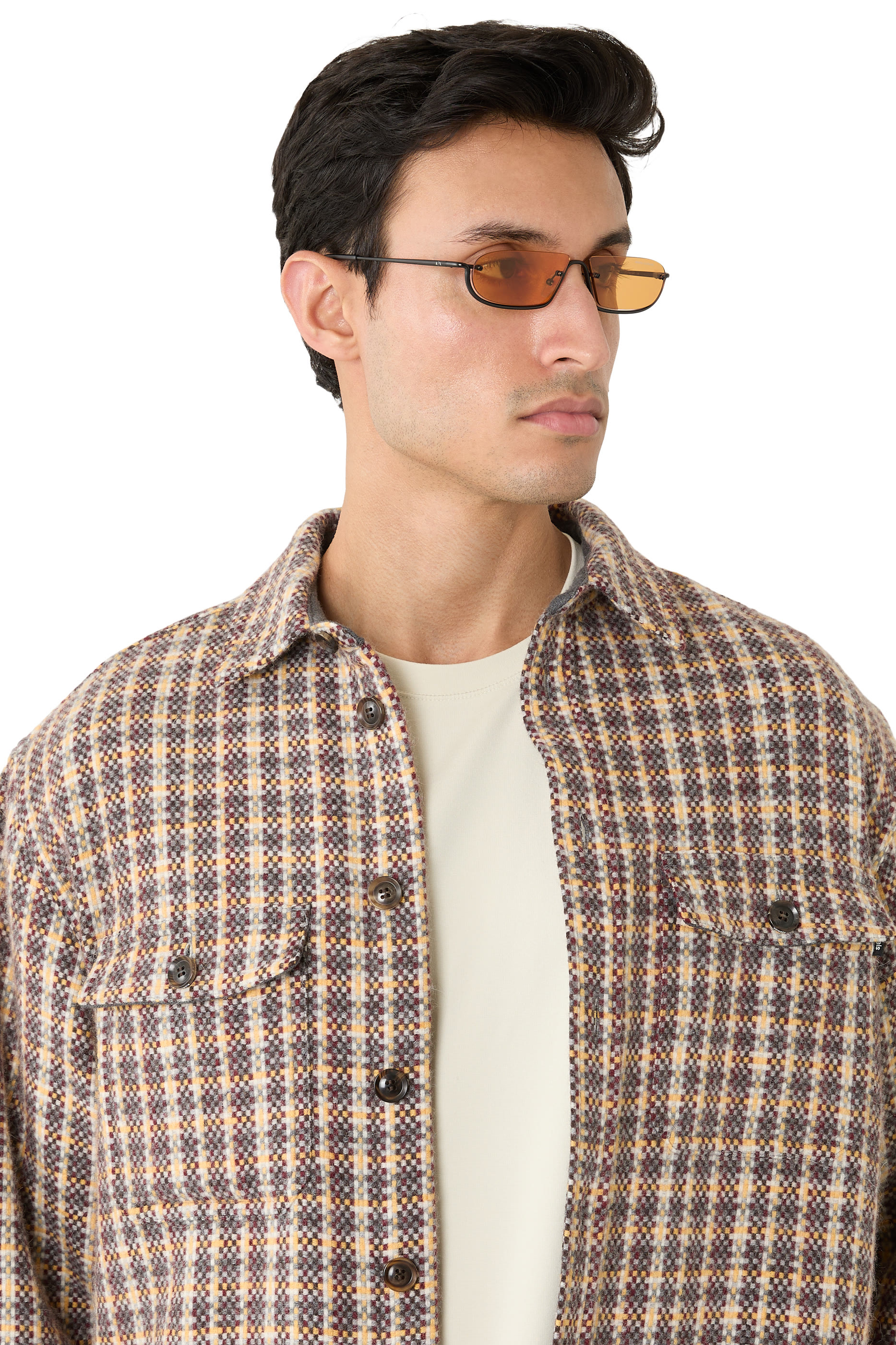 Club Cult Irregular Metal Sunglasses