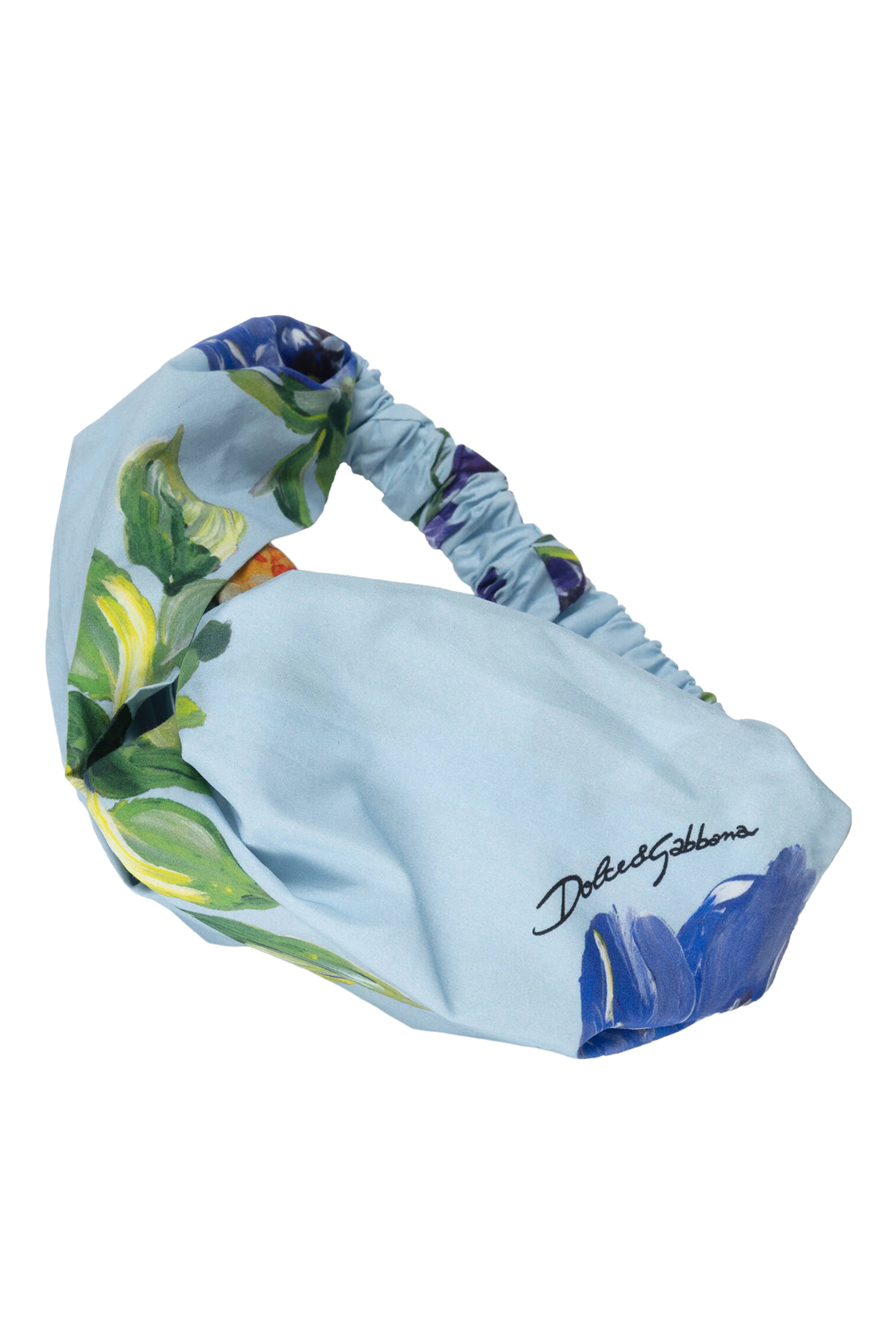 Kids Floral-Print Poplin Headband 