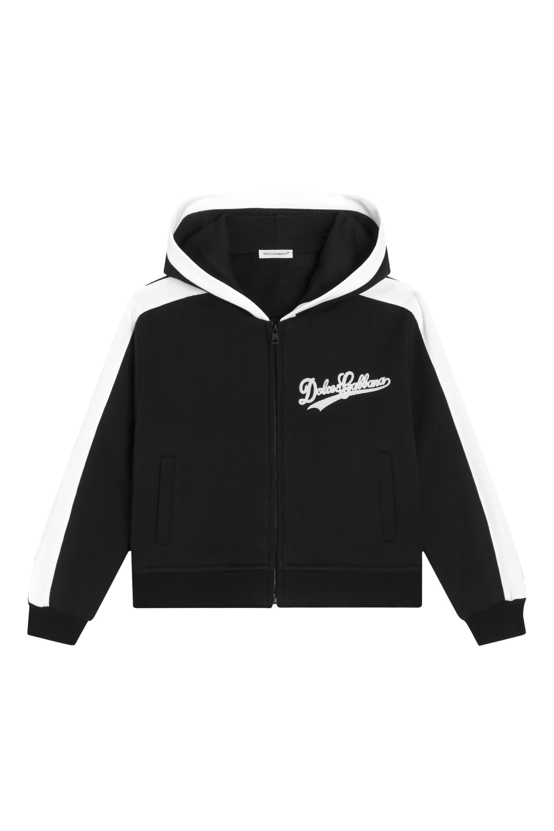 Kids Logo Print Hooded Sweatshirt