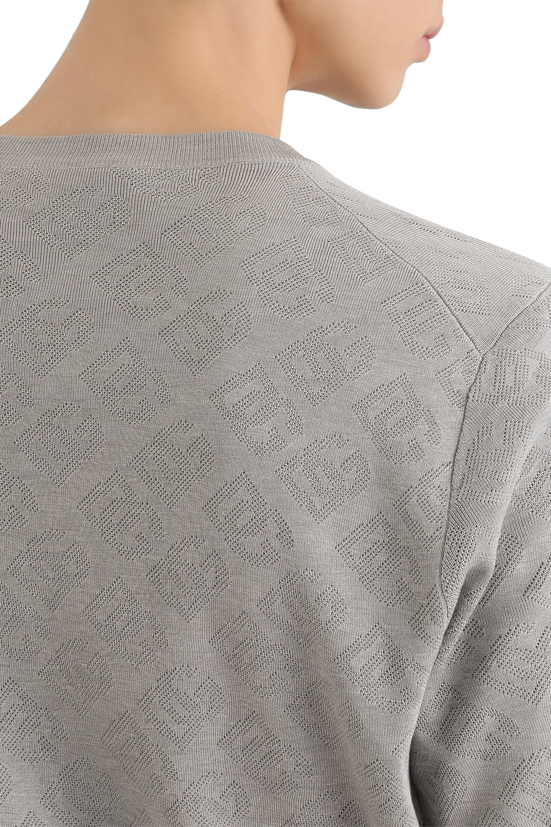 Silk Crewneck Pullover