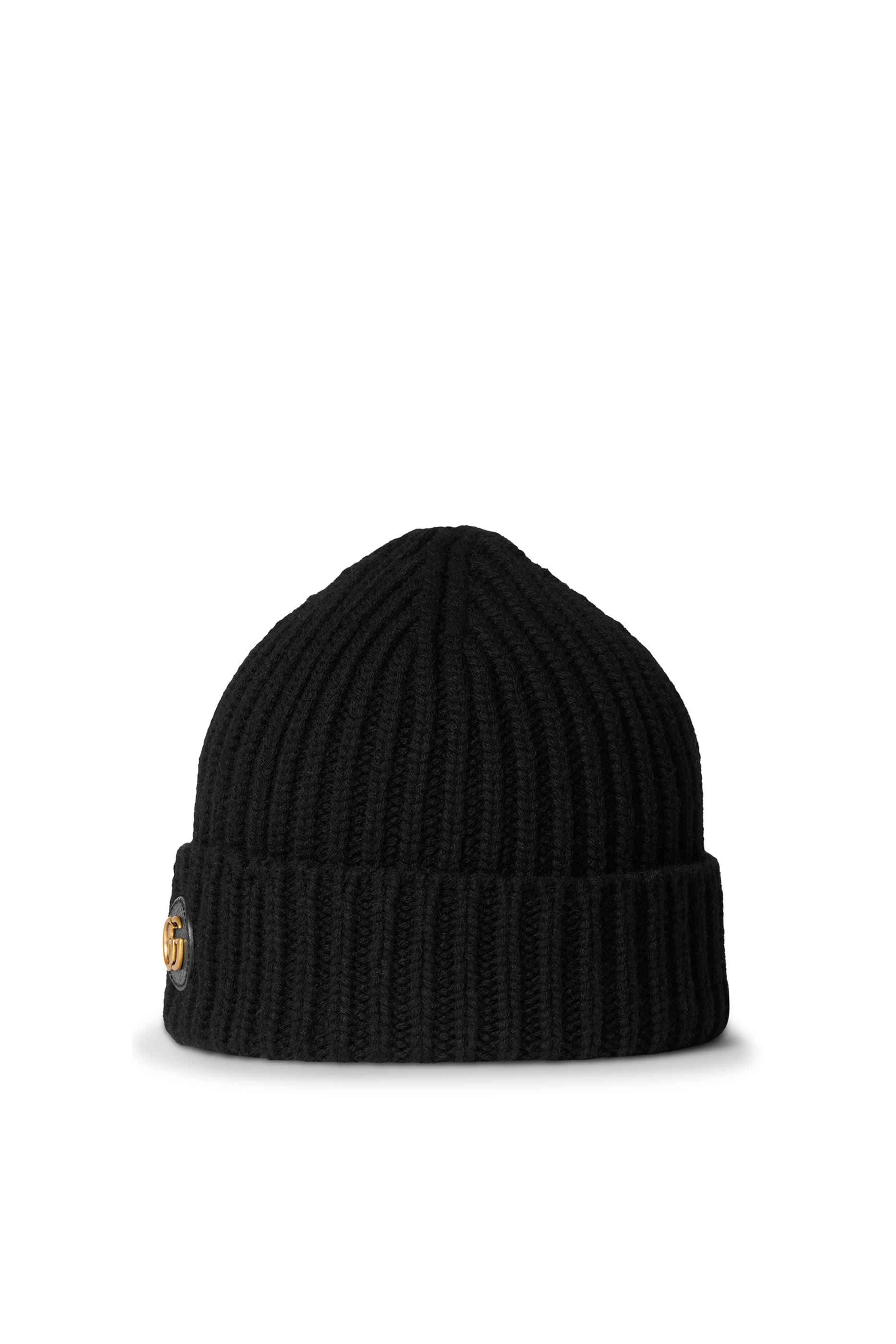 Wool Cashmere Hat with Double G