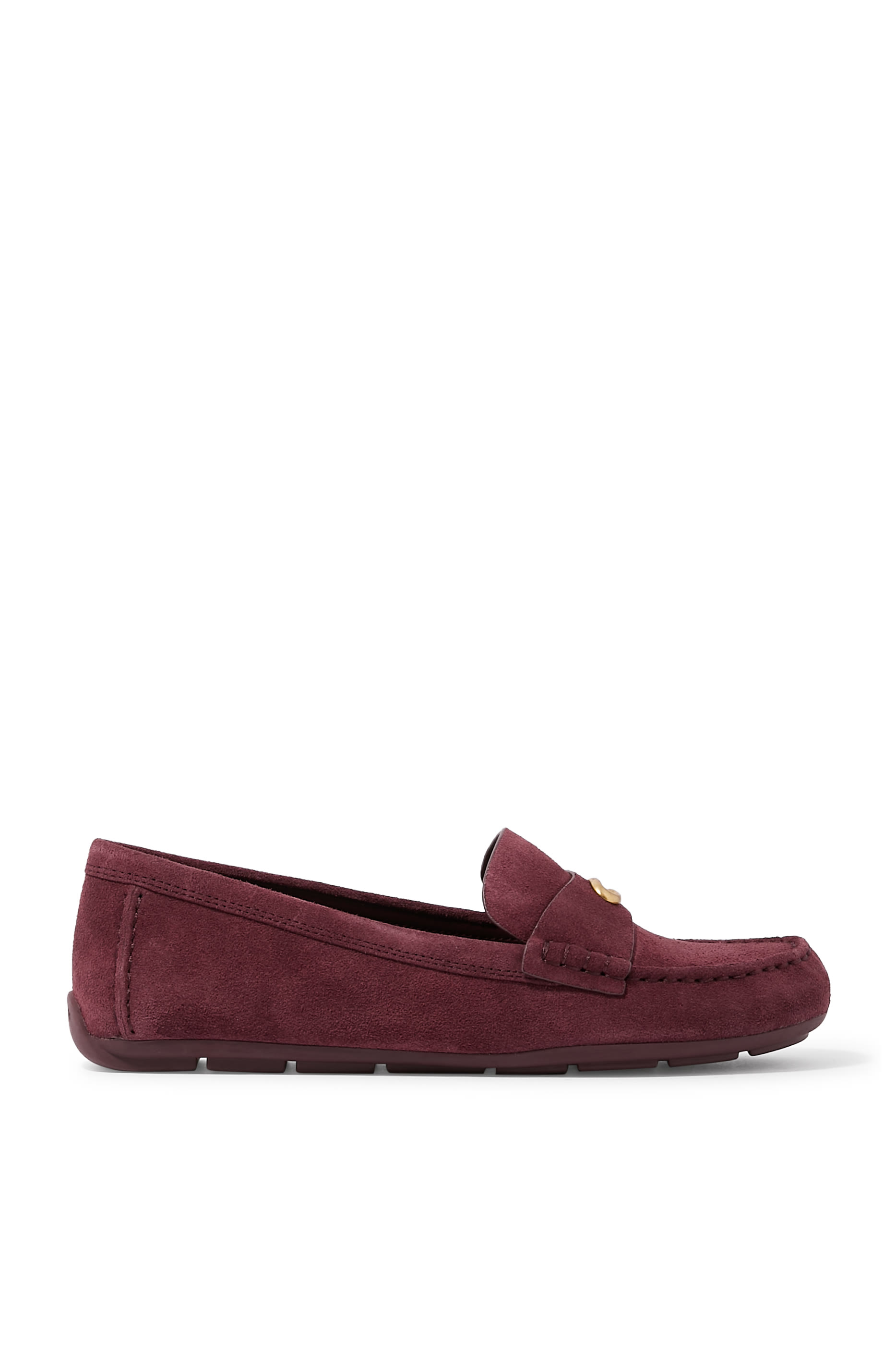 Sculpted C 15 Suede Driver Loafers 