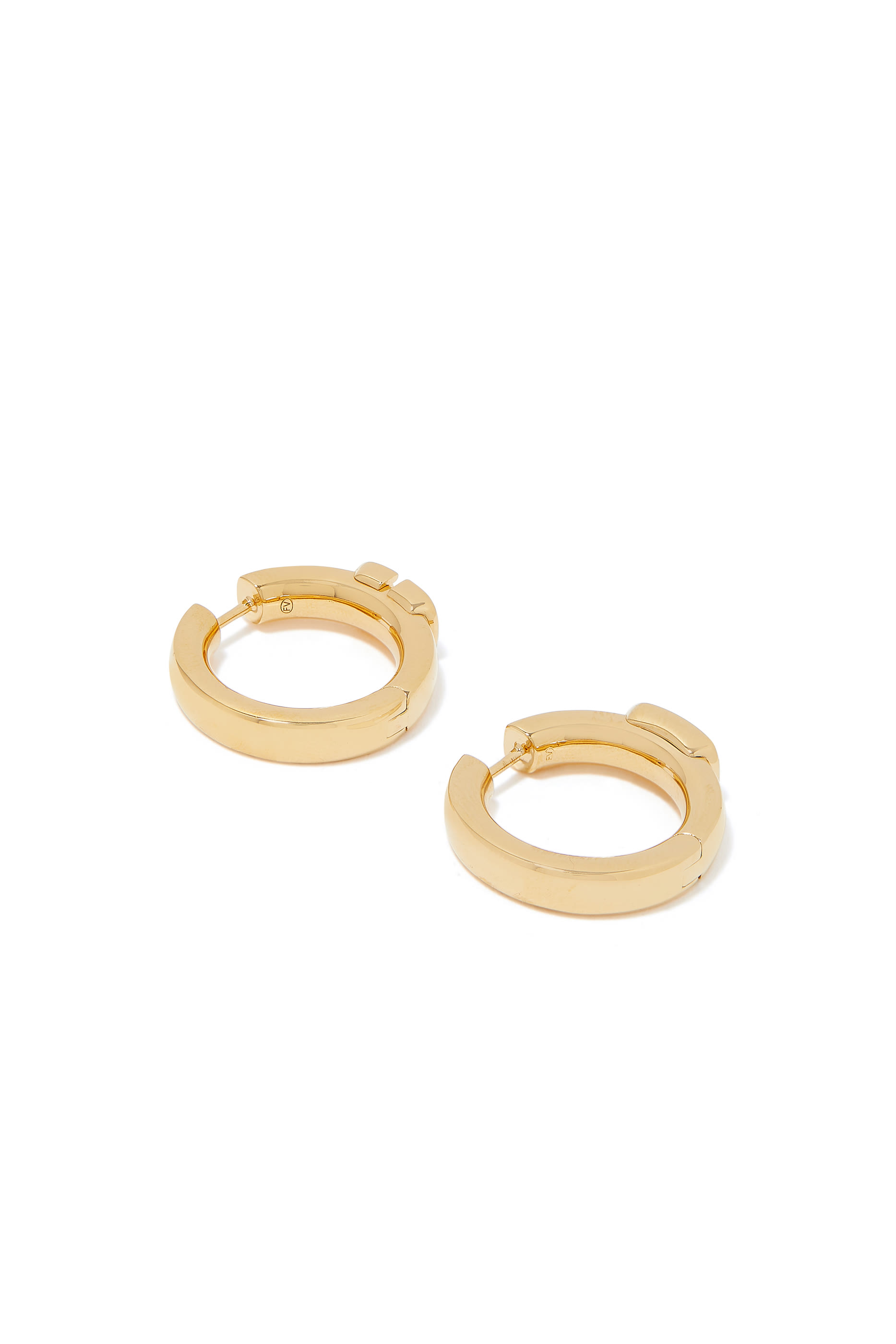 VLogo Mini Hoop Earrings