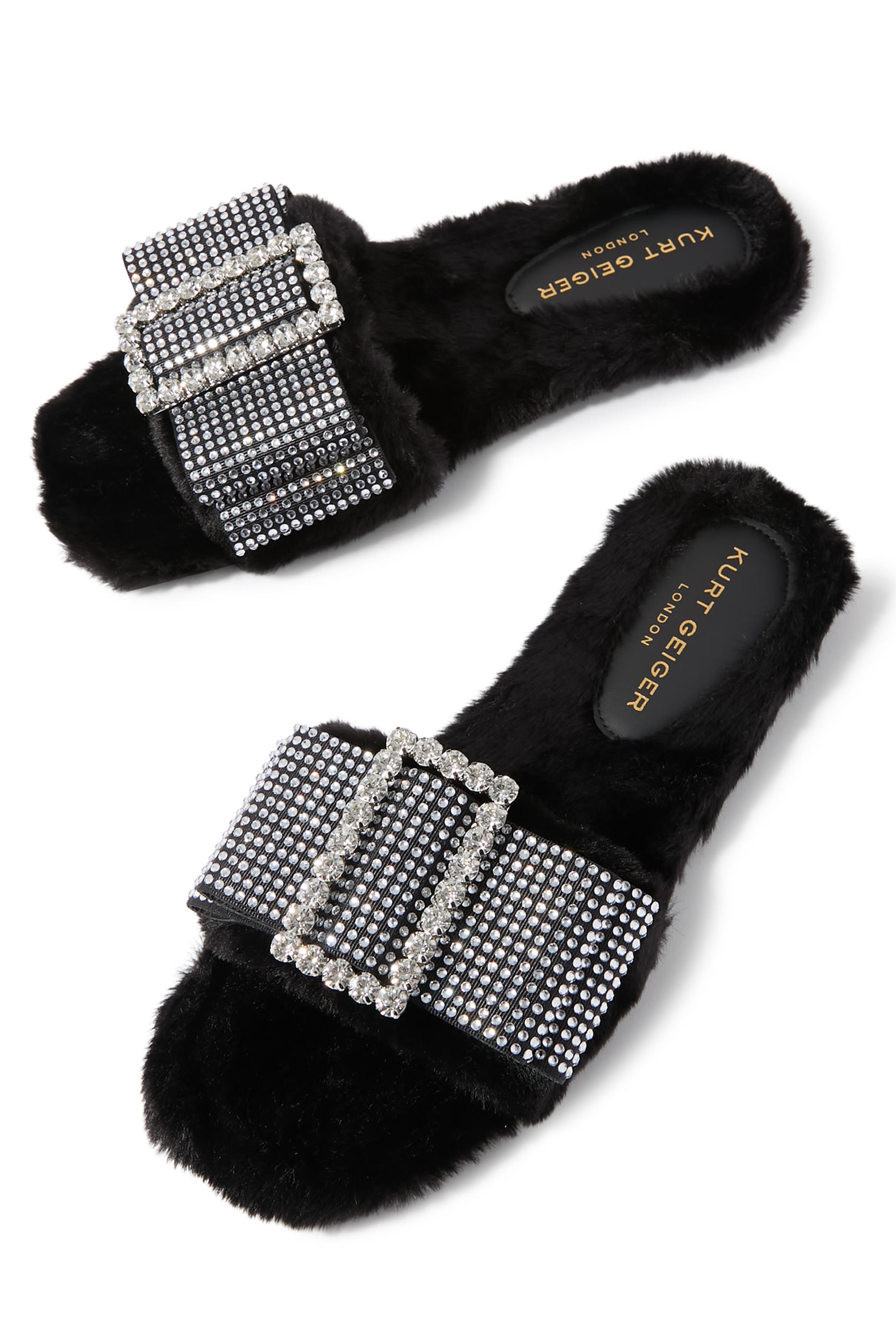 Cosy Bow Slide Flats 
