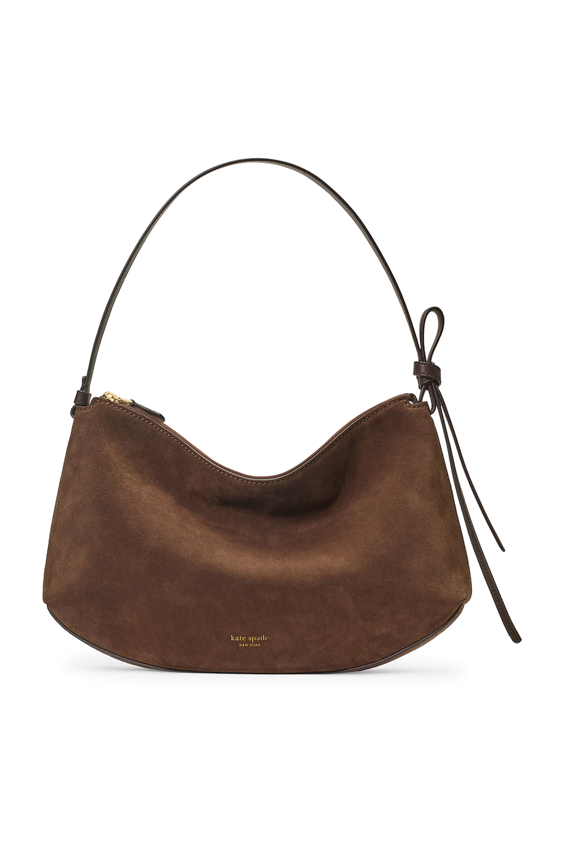 Loop Suede Large Shoulder Bag