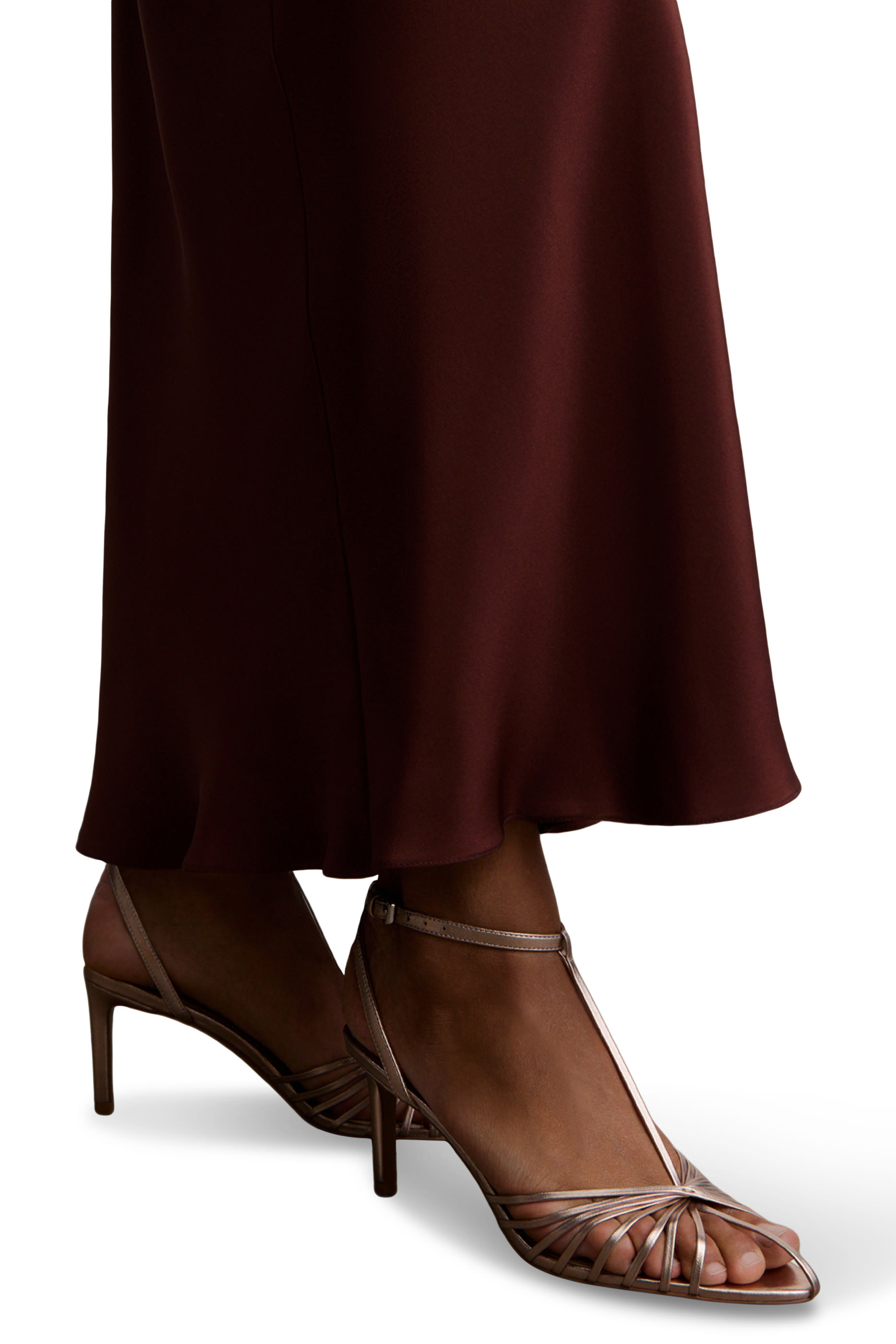 Metallic Leather 70 Sandals