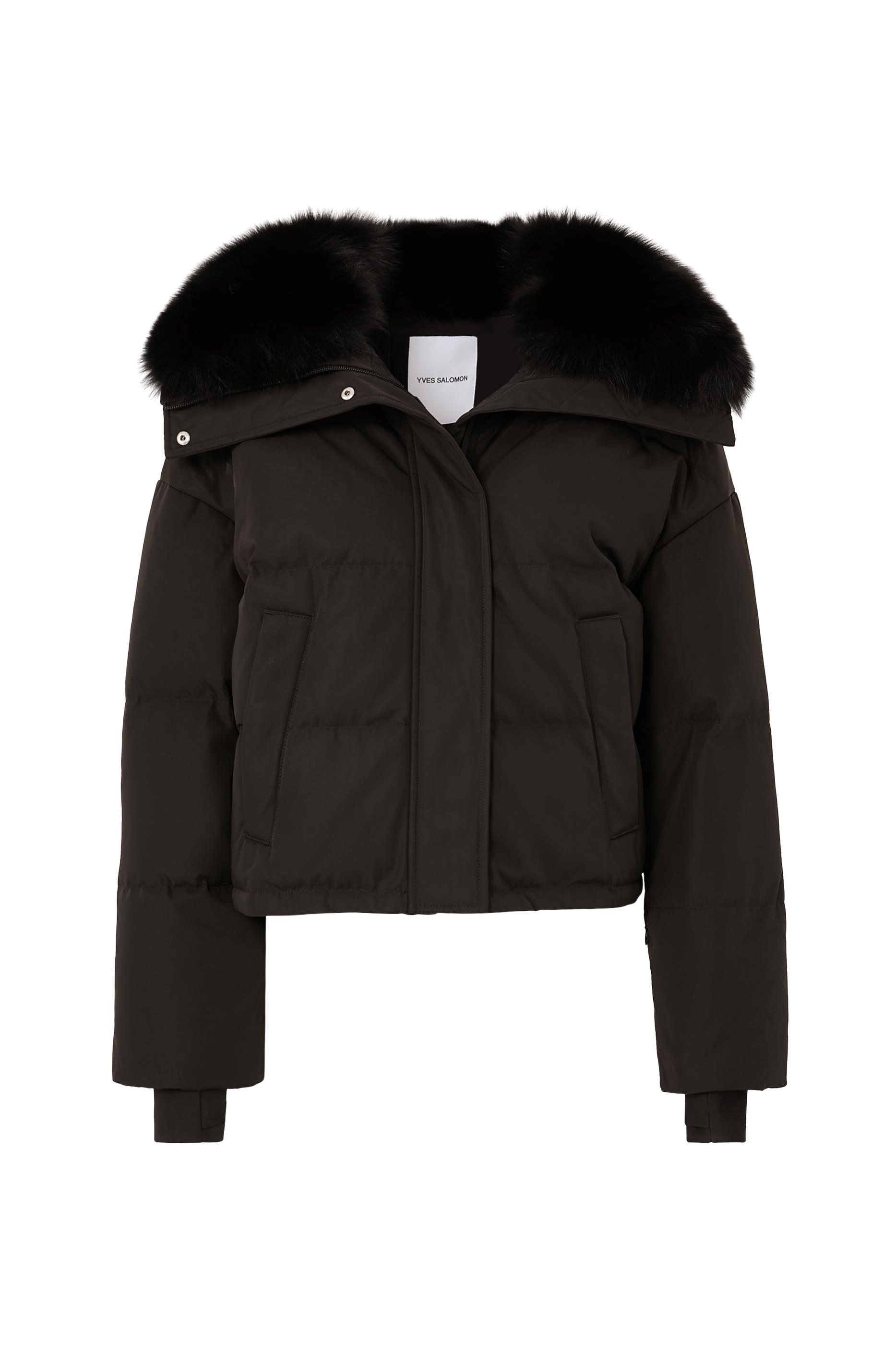  Ski Jacket with Fox Fur Hood 