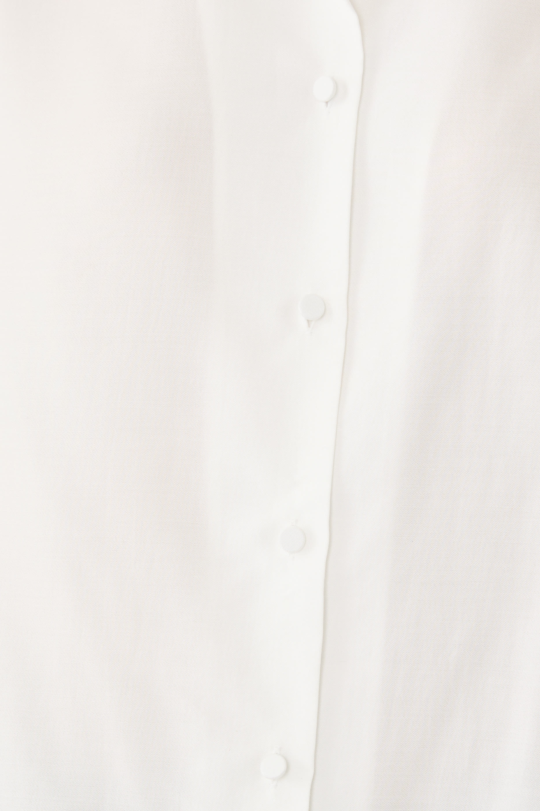 Side-Slit Cotton Shirt