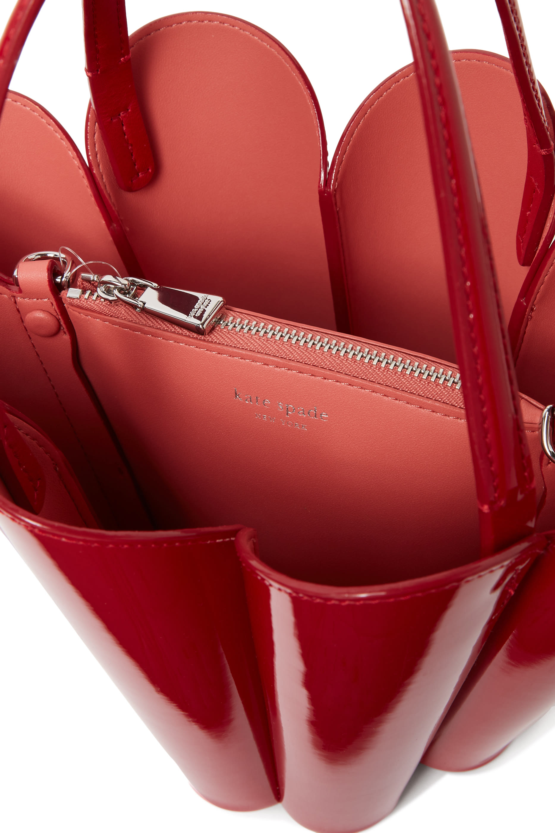 Patent Spade Flower Bucket Bag