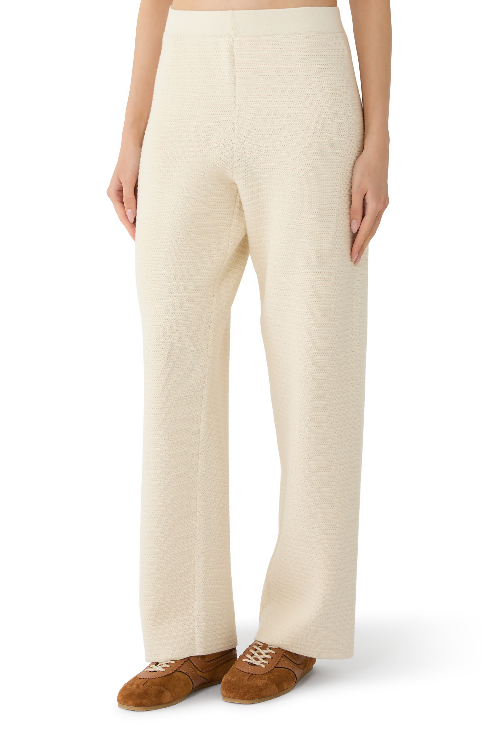 Wide-Leg Jogging Pants