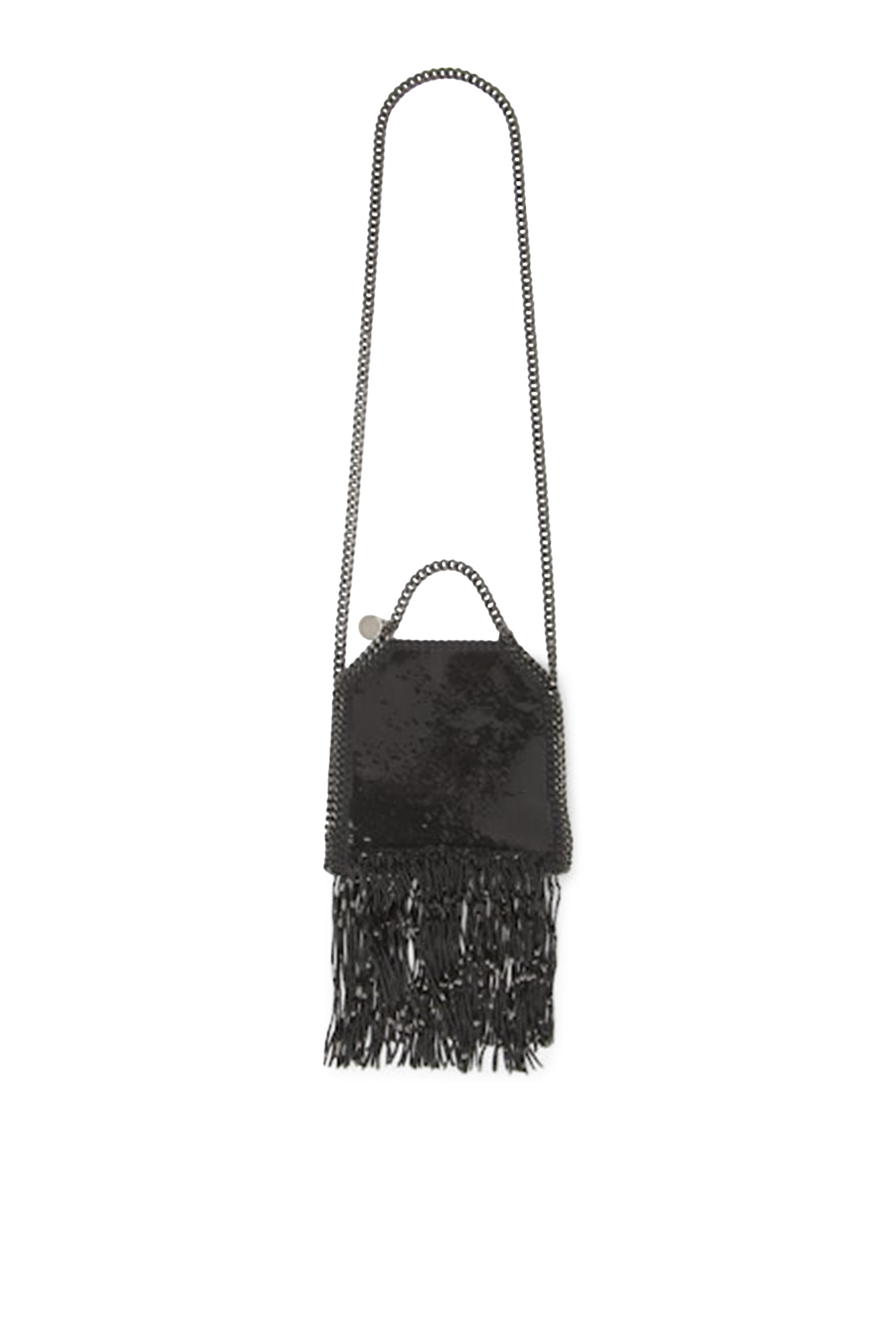 Falabella Sequin Fringe Tiny Tote Bag