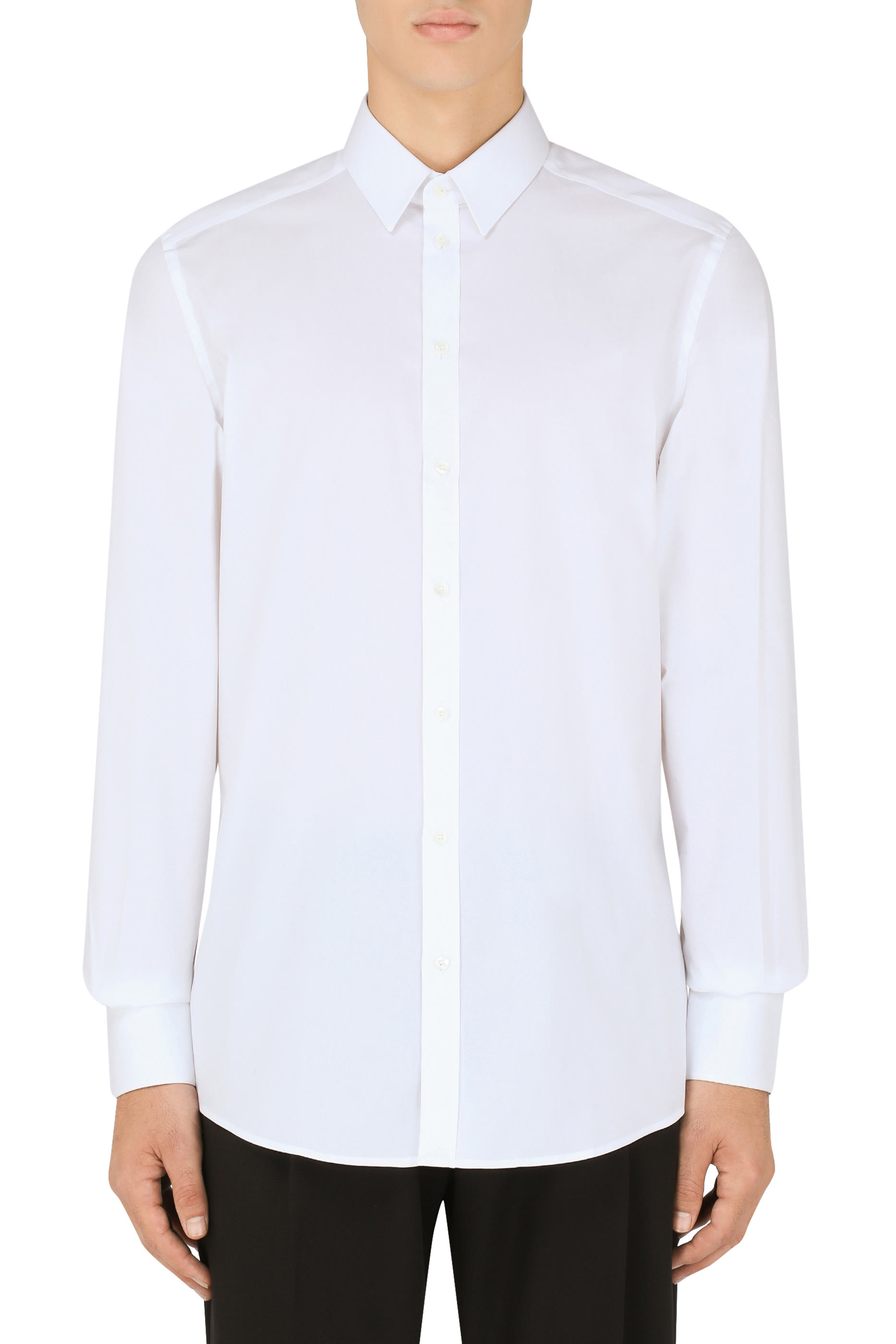 Stretch Cotton Gold-Fit Shirt