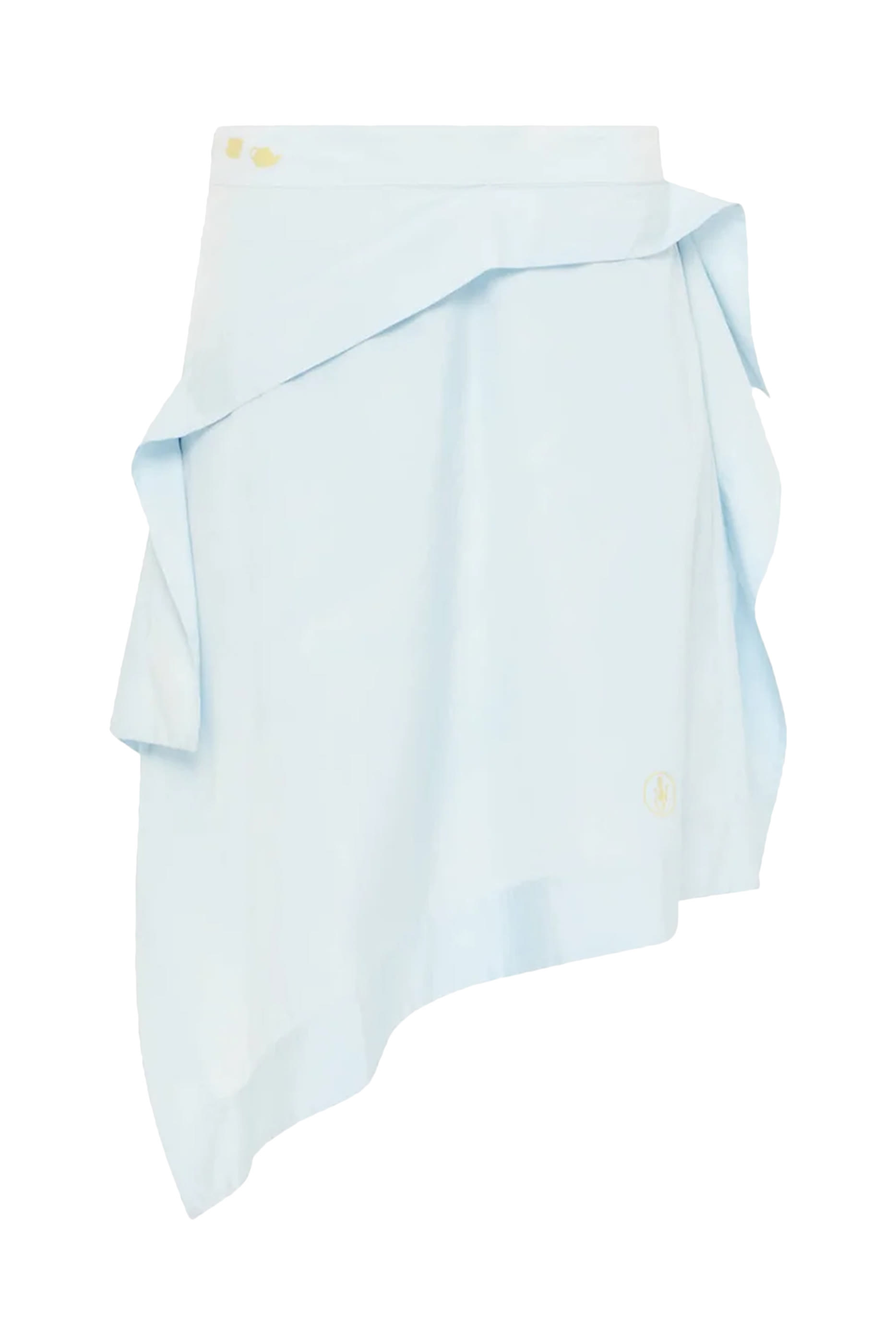 Square Drape Asymmetric Skirt 