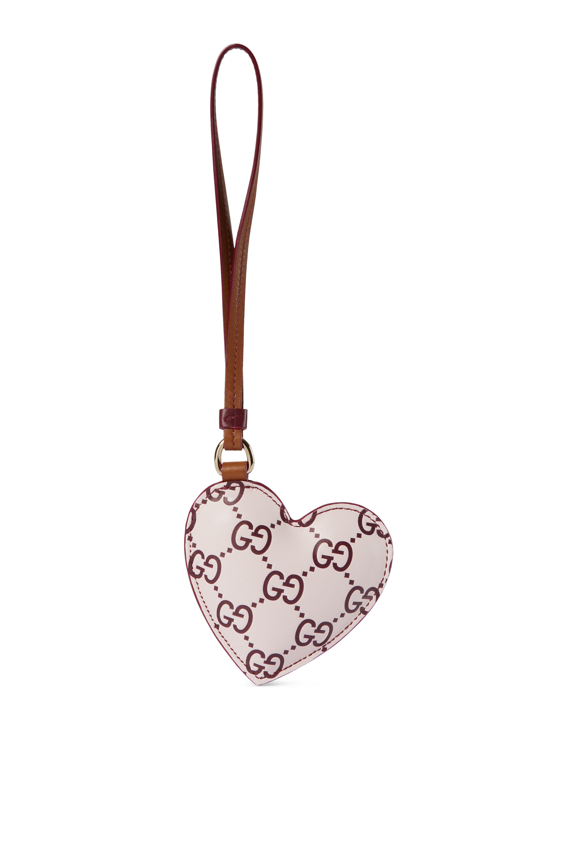 Heart-Shaped Bag Charm