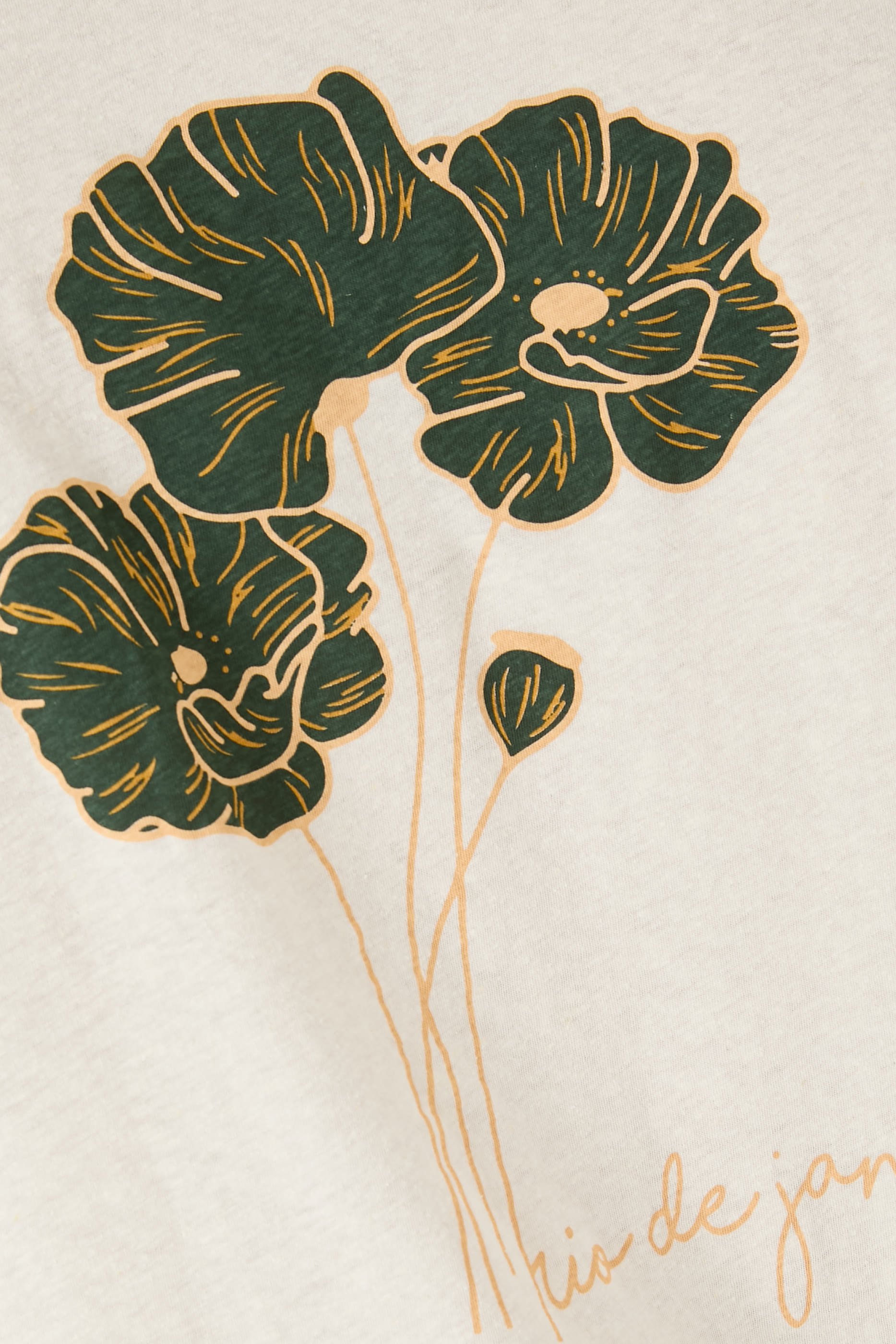 Dinis Printed Cotton T-Shirt