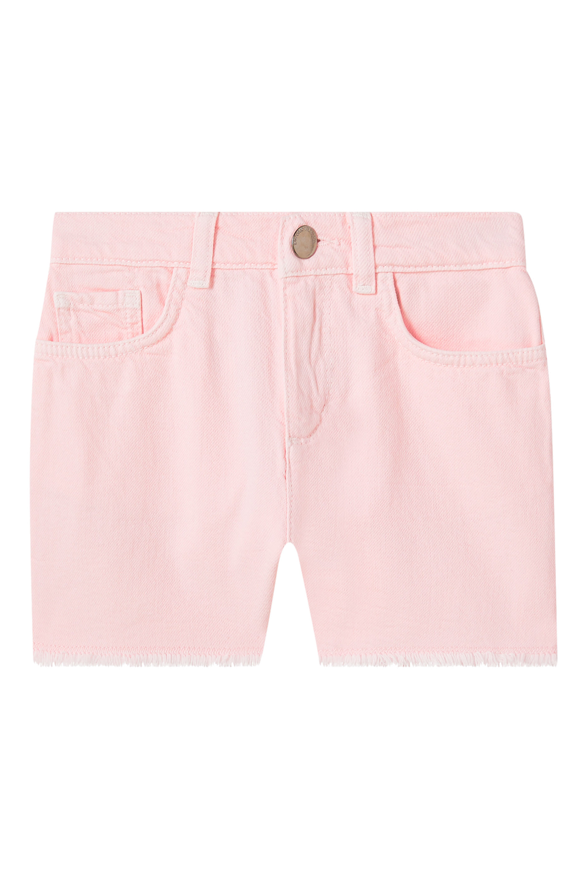 Kids Fringed-Hem Shorts