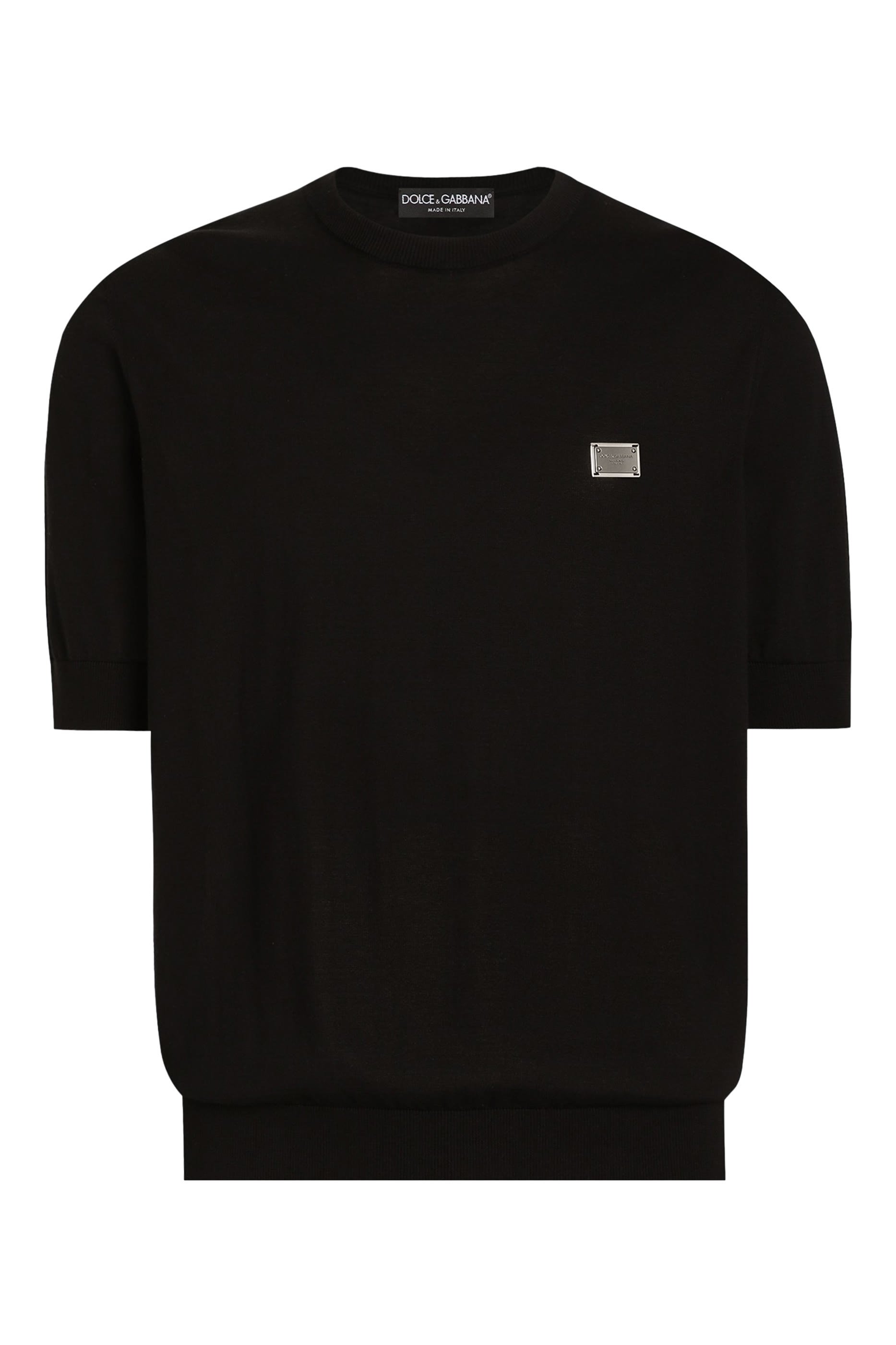 Cotton Round-Neck Sweater