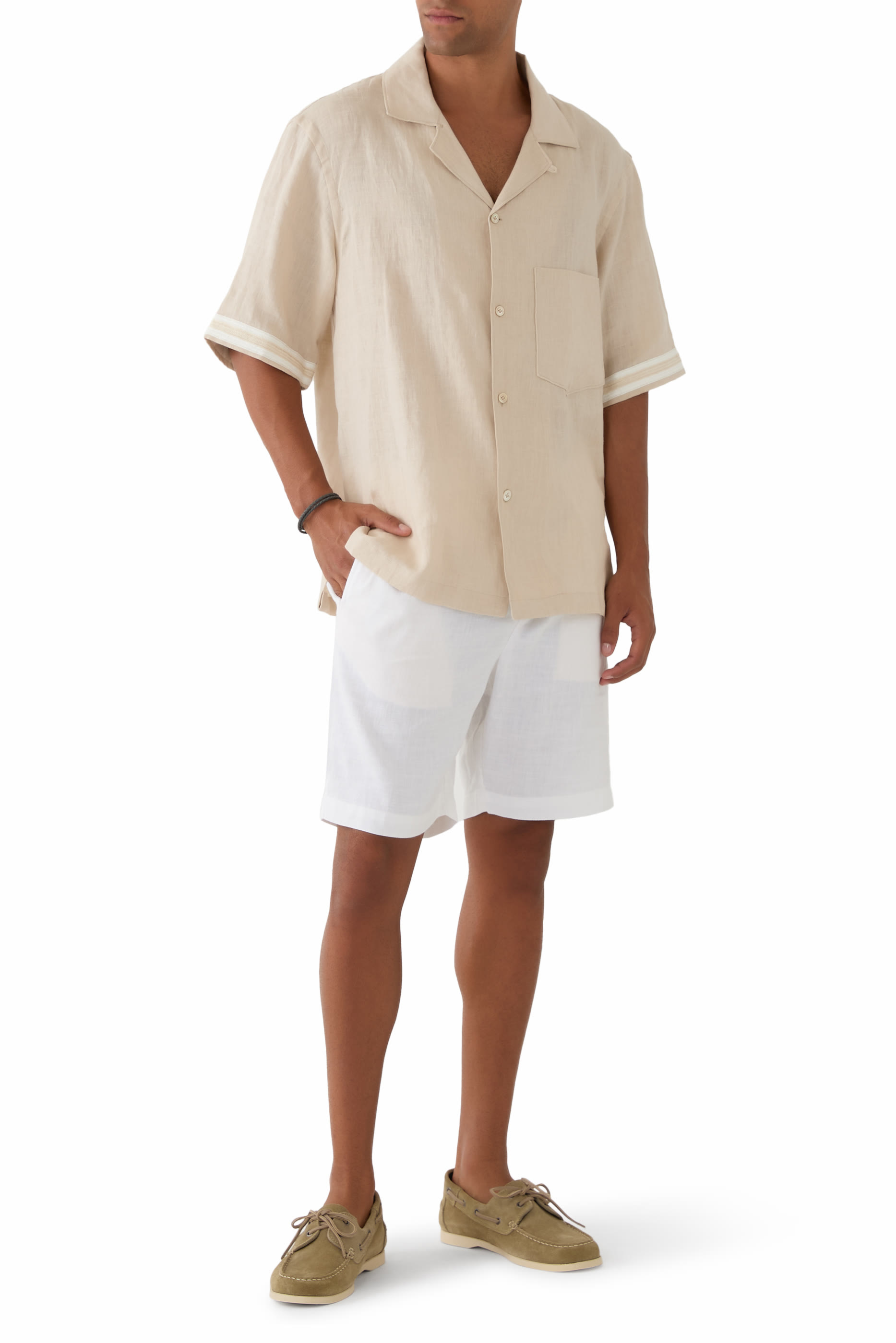 Felipe Linen Shorts