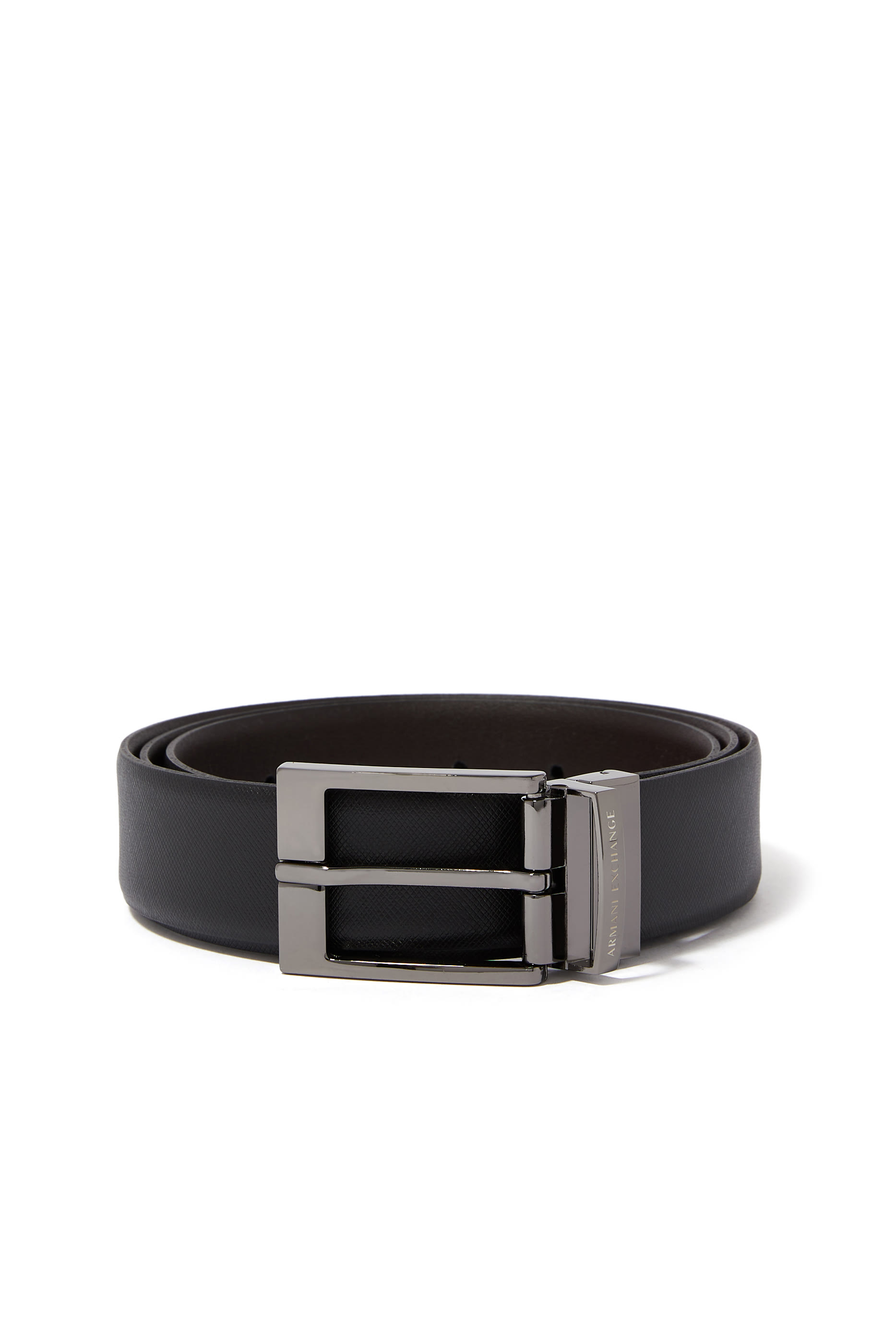 Harness Reversible Leather Belt