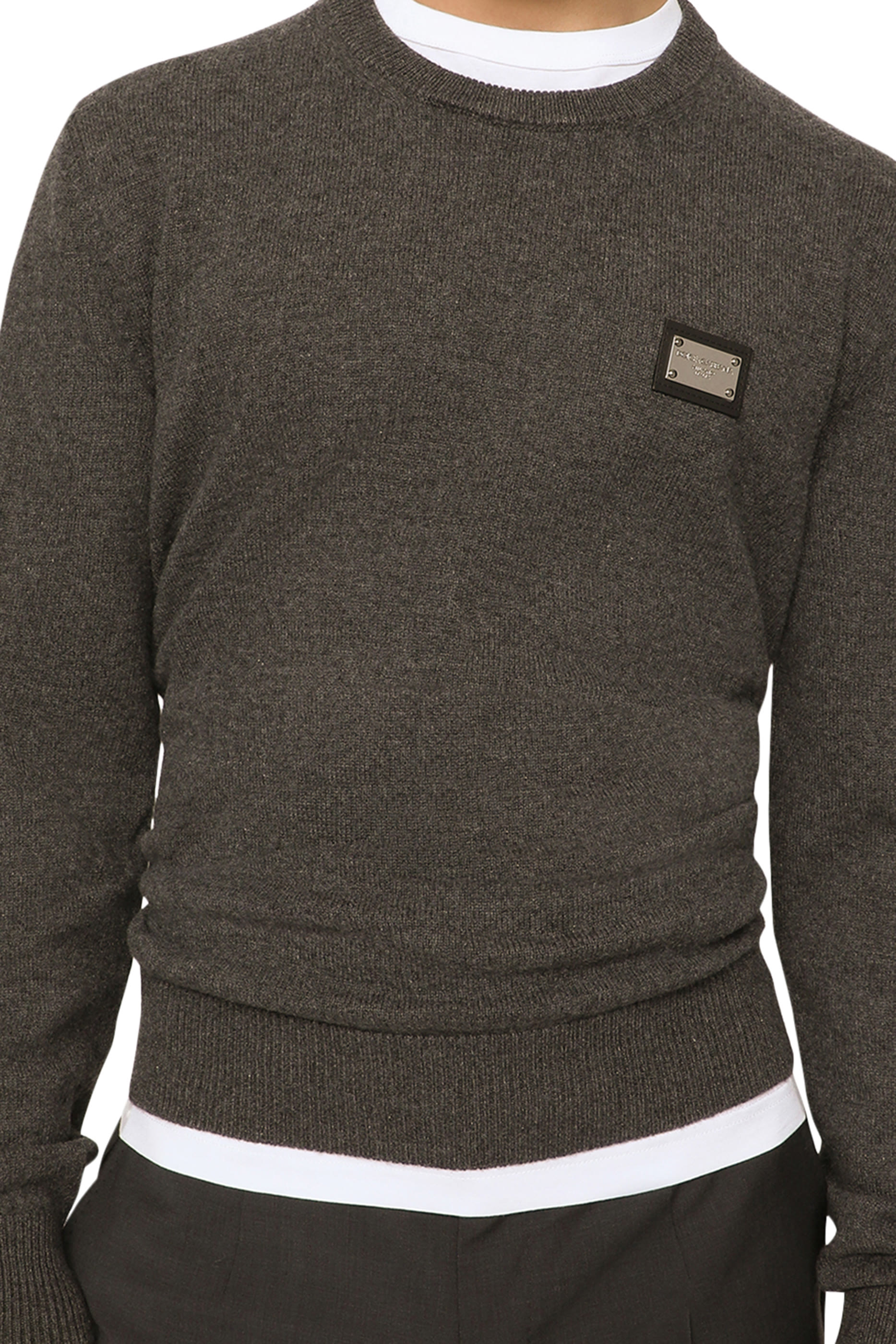 Wool Round-Neck Sweater