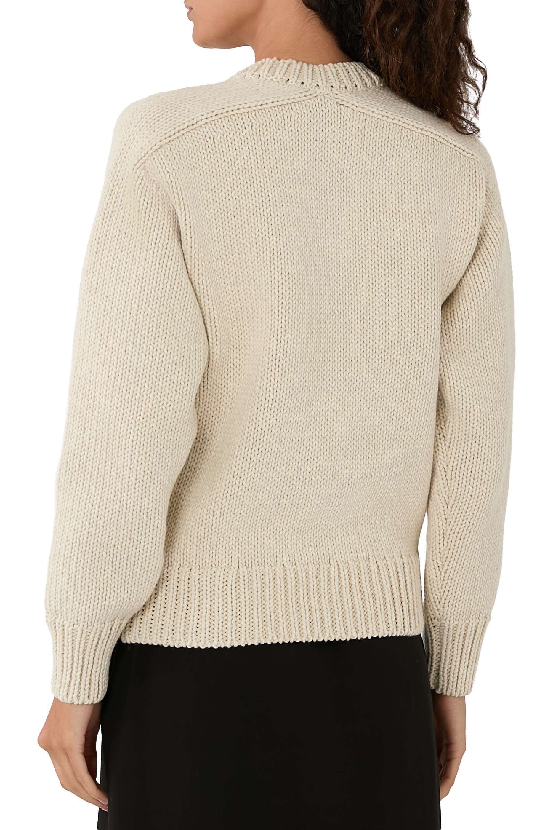 Wool Cashmere Low Gauge Knit Jumper