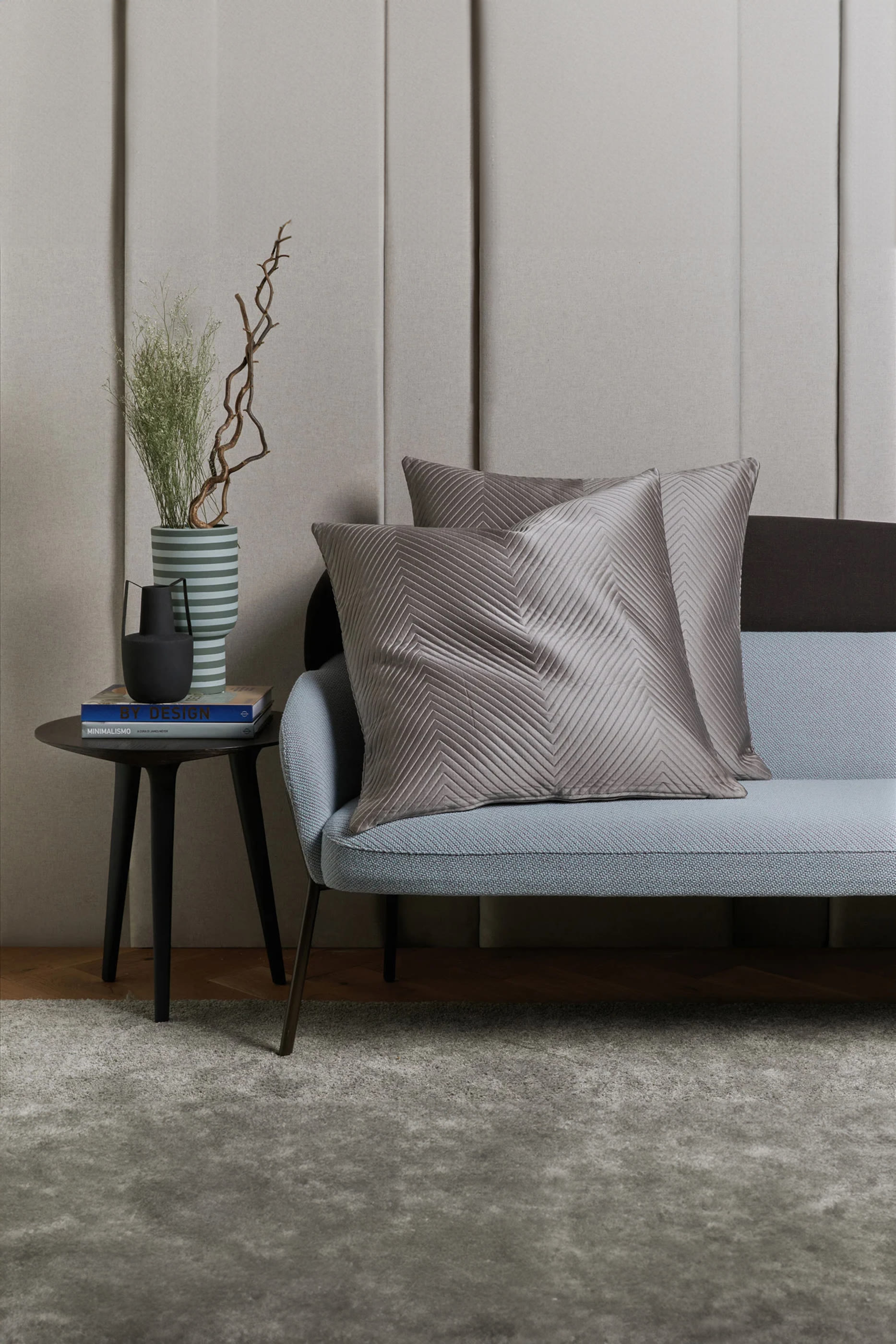 Luxury Herringbone Cushion Cover