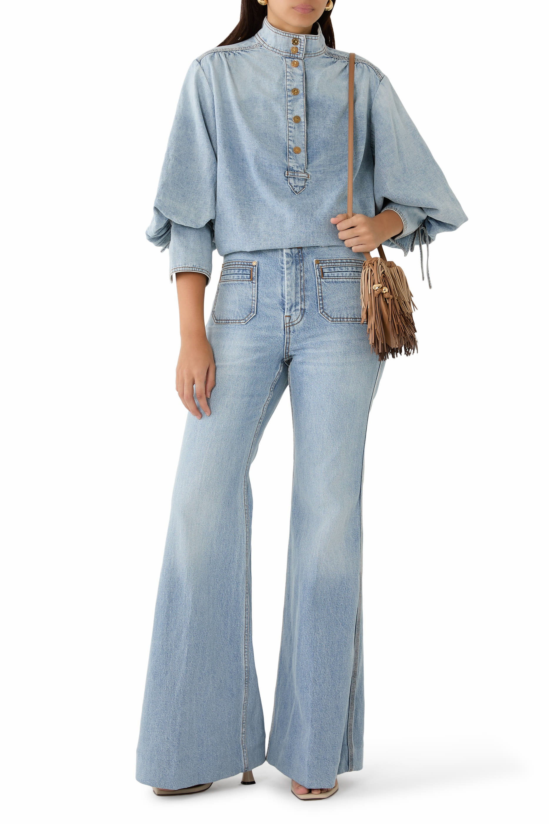 Denim Flare Jeans