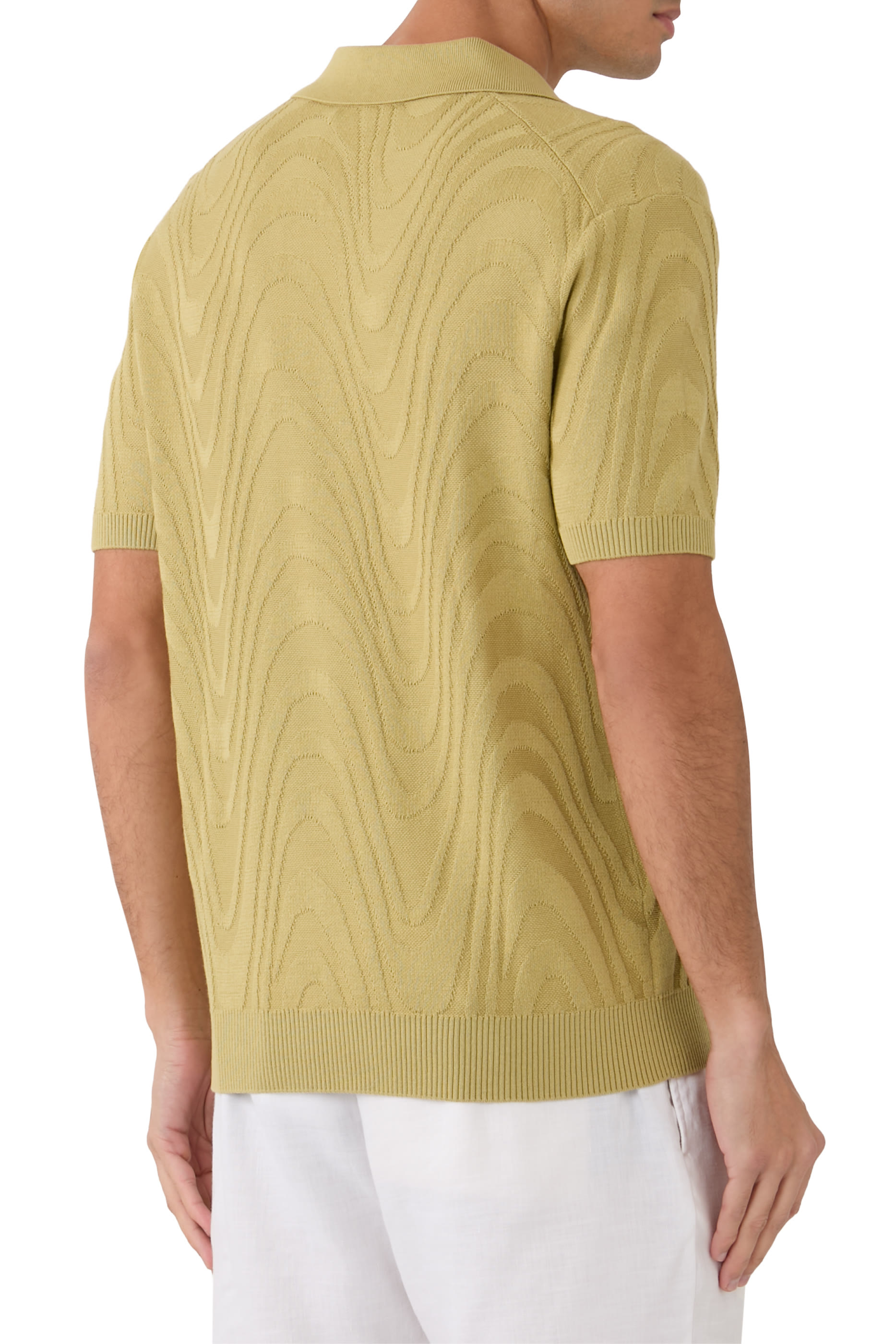 Rino Cotton-Silk Polo Shirt