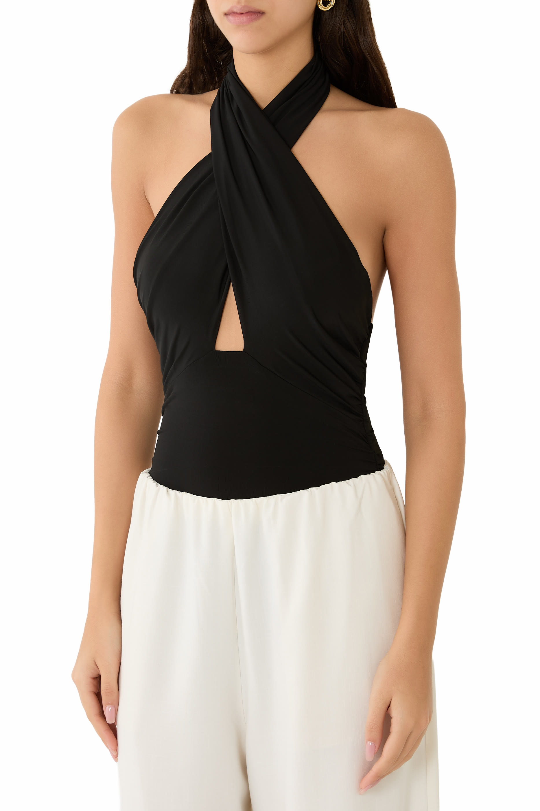 Atley Halter Neck Bodysuit