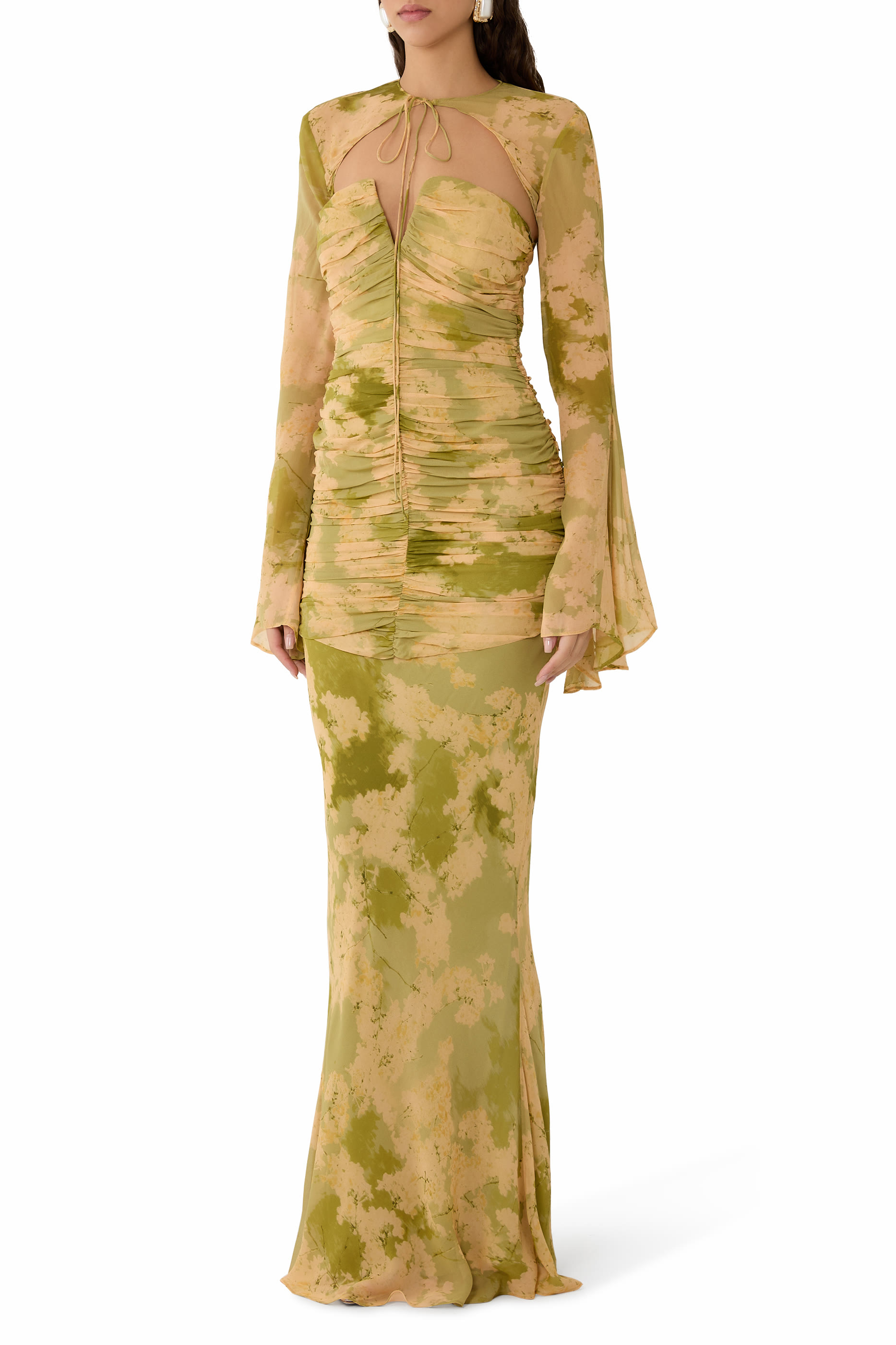 Lorena Maxi Dress and Bolero Chiffon